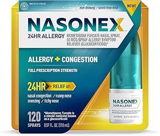 Nasonex 24Hr Allergy Nasal Spray - 120 Spray