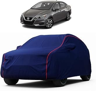 Heavy-Duty Car Cover for Compatible with Nissan Sunny (2014 to 2025 All Models) Deluxe Car Protection Cover – Waterproof & UV-Resistant All-Season Exterior Protection