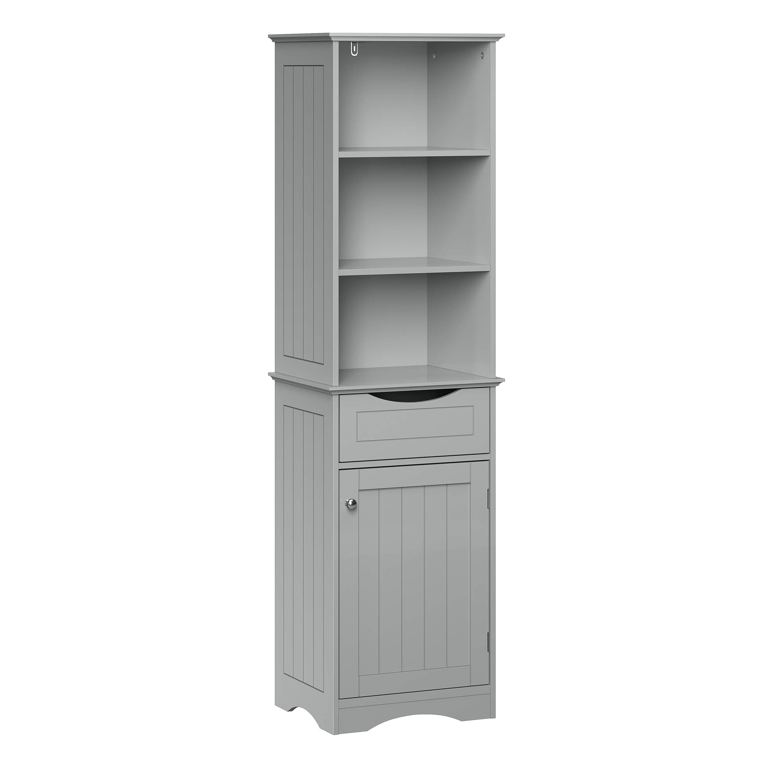 RiverRidge Ashland Collection Tall, Gray Cabinet