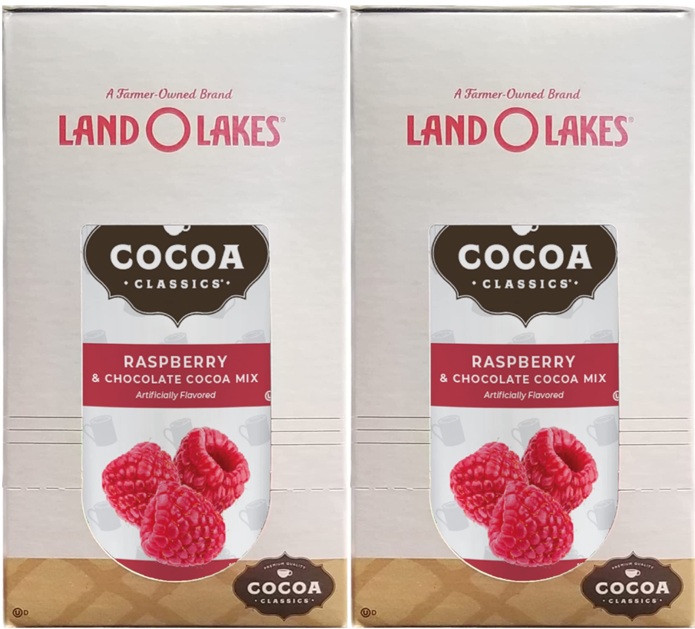 Cocoa Classics Raspberry 1.25 oz pouches 24 Pack