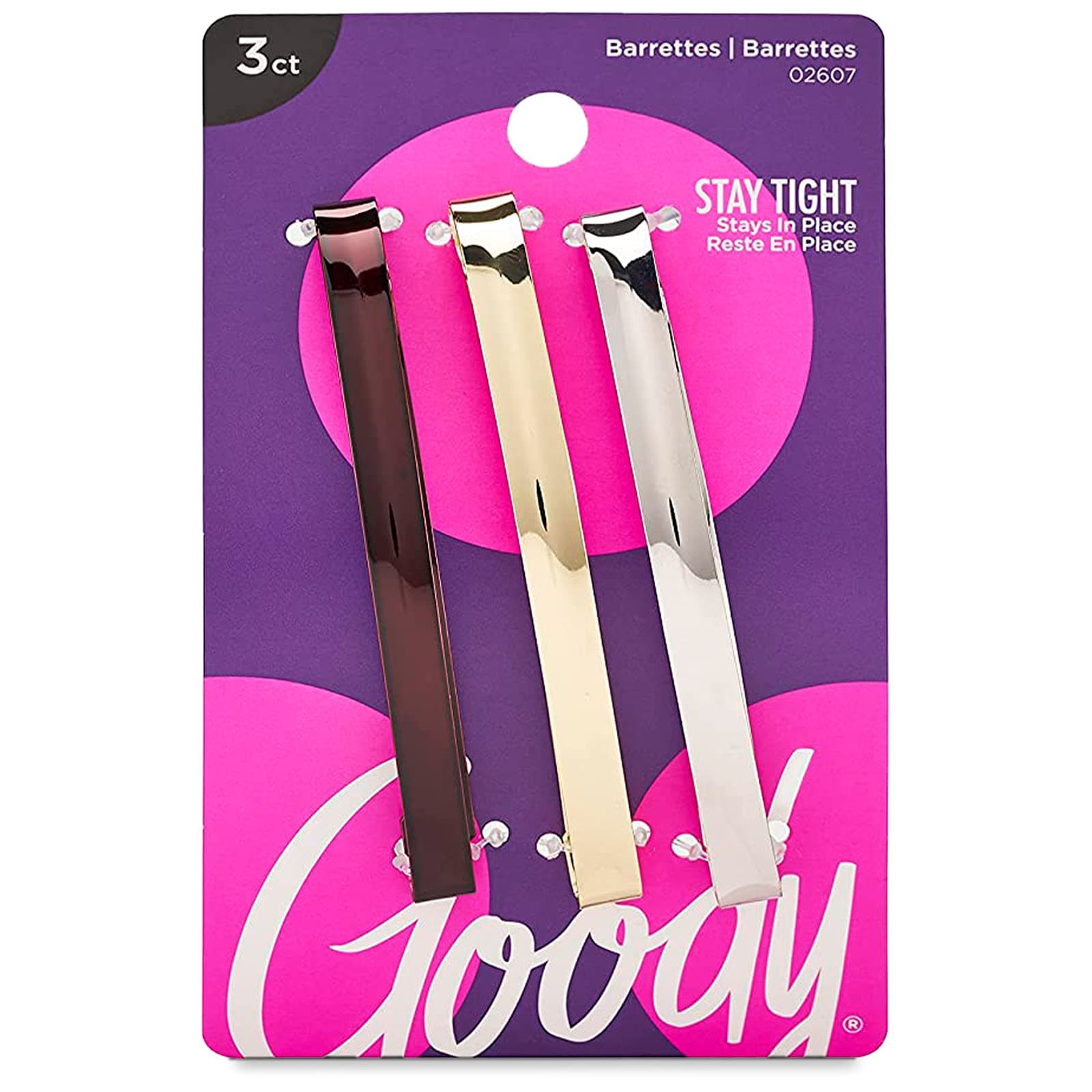 Goody Barrettes - 3 Count