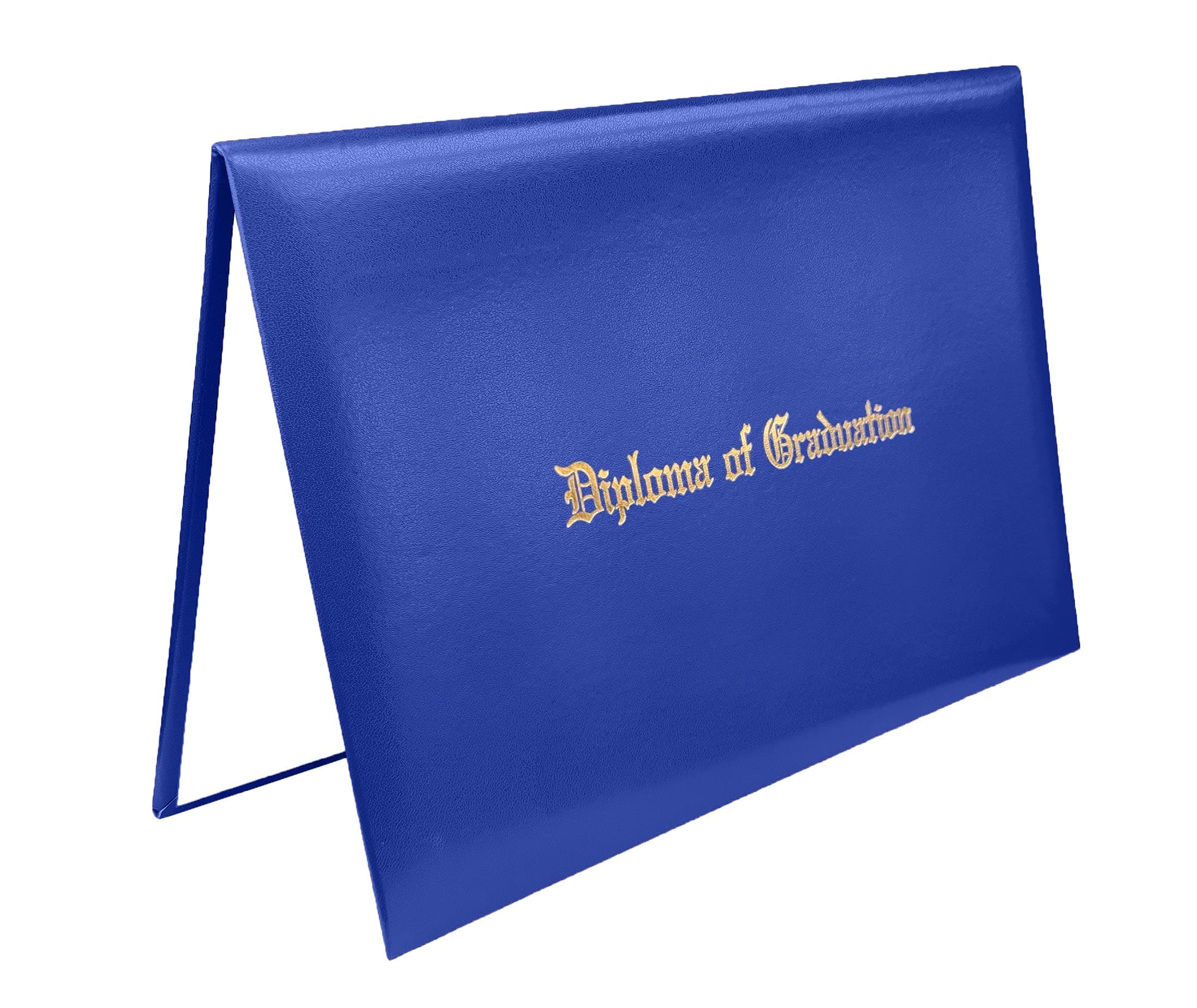 Imprinted Diploma Cover 8.5”x11” Graduation Covers Certificate Document Holder Smooth Leatherette