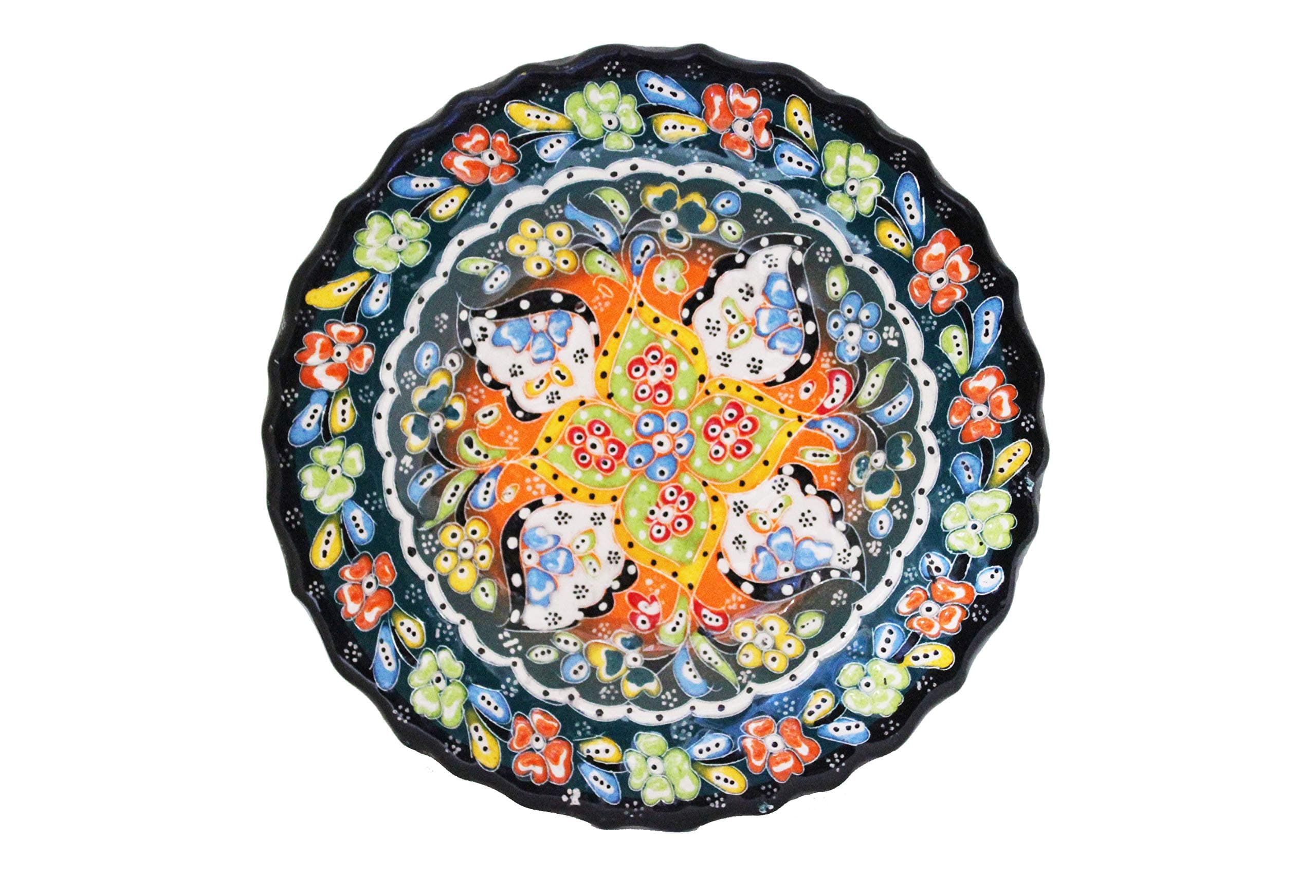 Turkceramics Floral Plate (18cm)