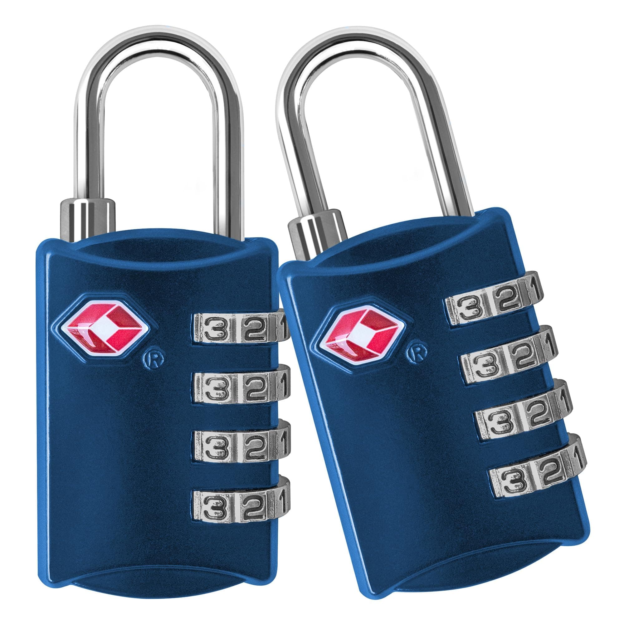 TSA Luggage Locks (Pack of 2) - Blue