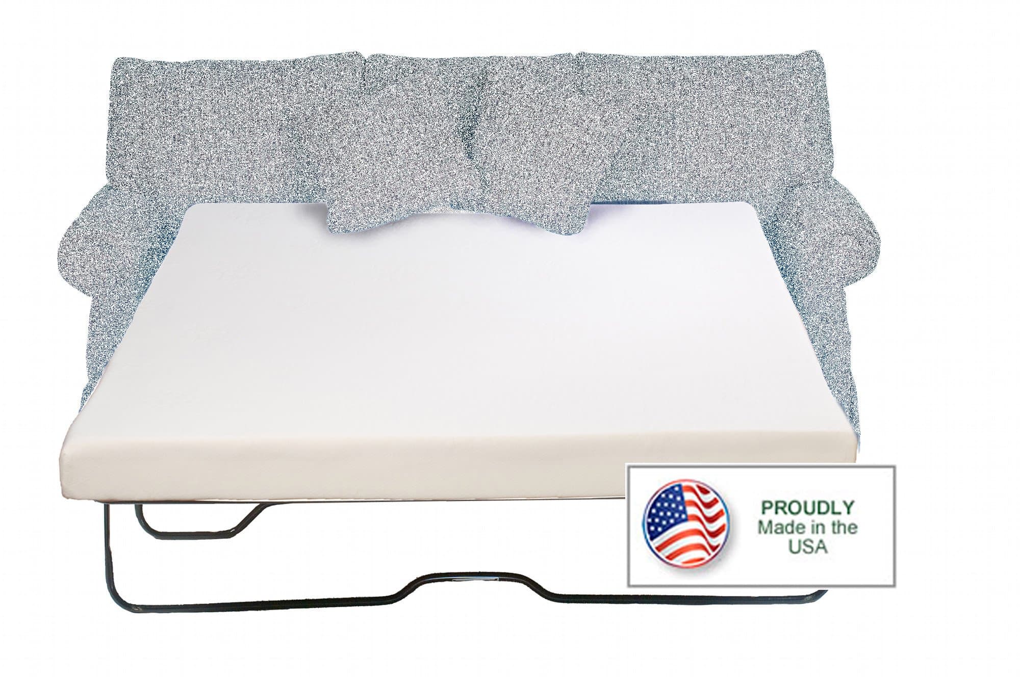 Sleeper Sofa Memory Foam Mattress Queen 60 x 72 x 4.5