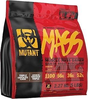 Mutant Mass - Muscle Mass Gainer Triple Chocolate 5 lbs