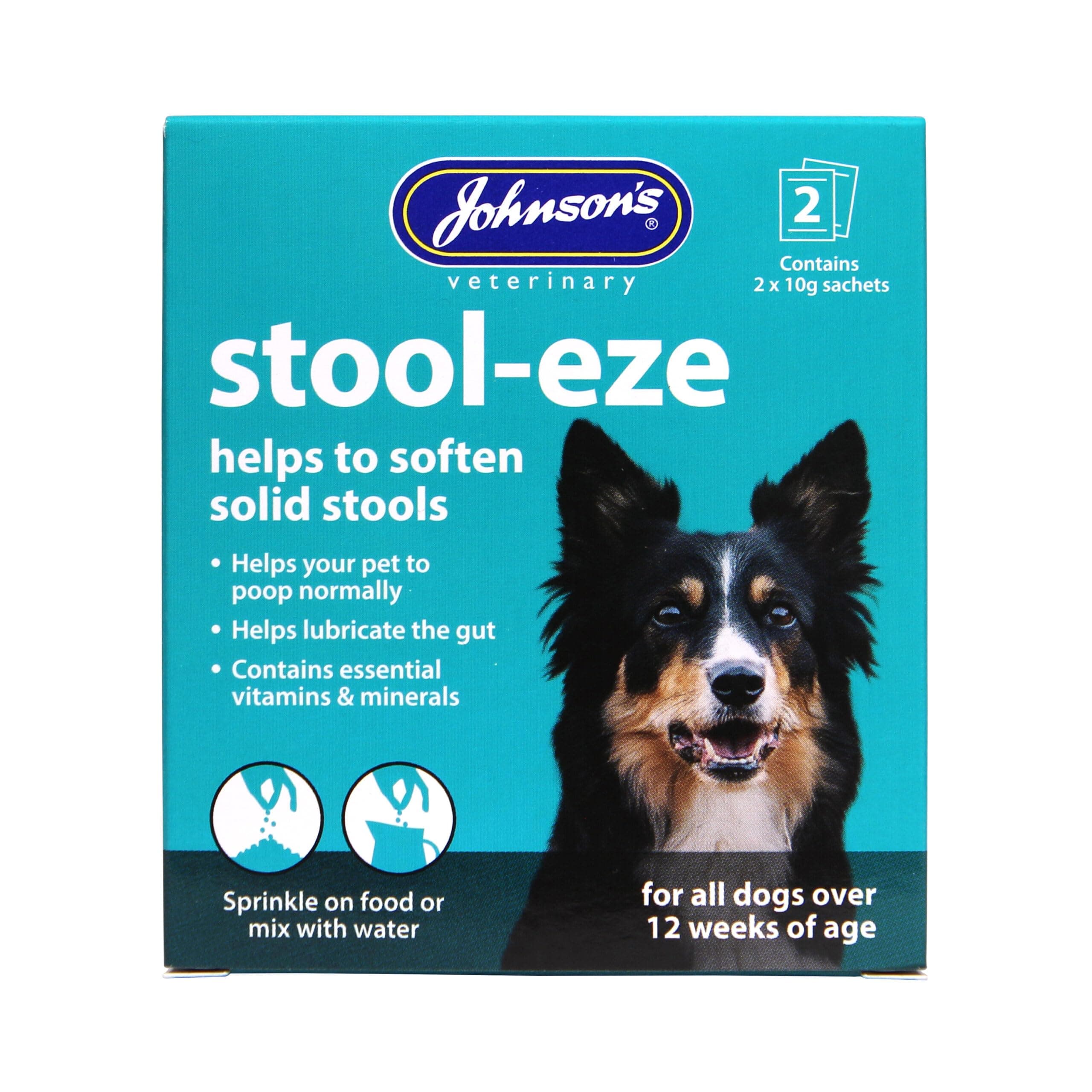 Johnson's Vet Products Stool-Eze - Helps To Soften Solid Stools (For Dogs)
