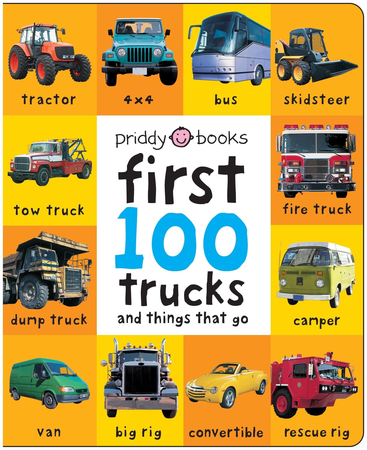 First 100 Trucks and Things That Go, Board book