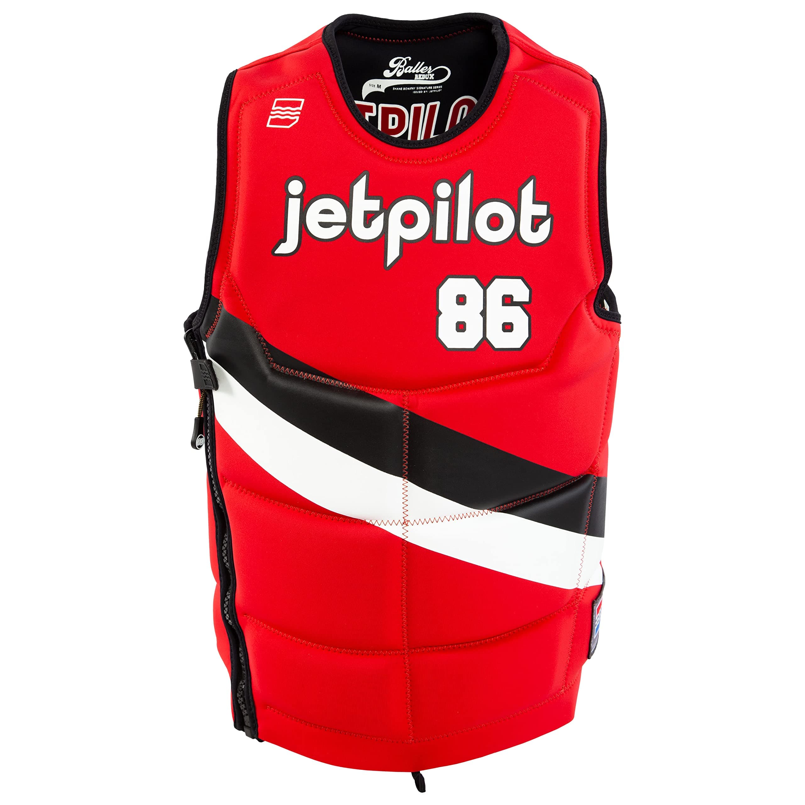 Jet PilotMen's Baller Reversible Comp Vest - Red/Medium
