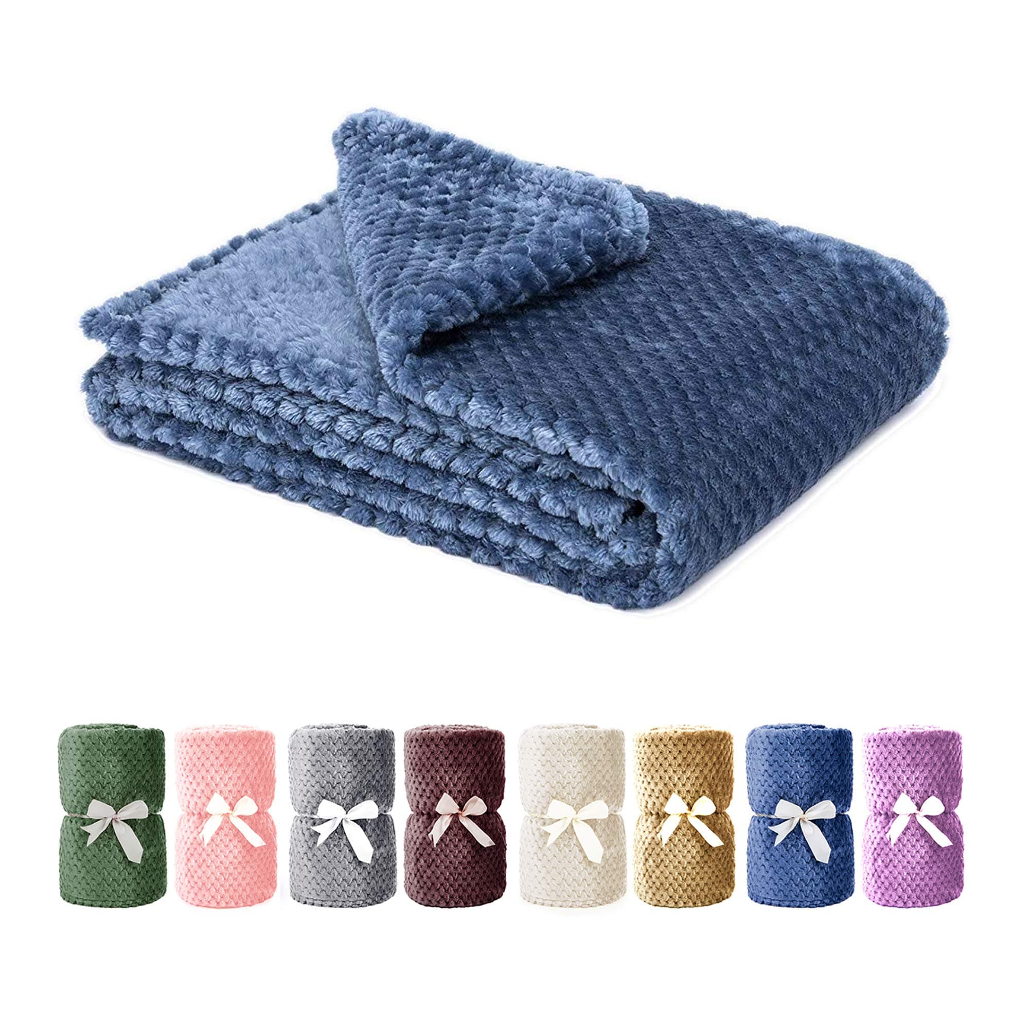 Ultra Soft Pet Blanket Blue