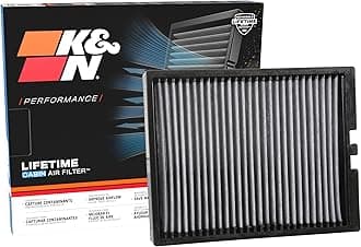 Premium Cabin Air Filter: High Performance, Washable, Clean Airflow To Your Cabin: Designed For Select 2015-2018 Ford Mustang Vehicle Models, Vf2053