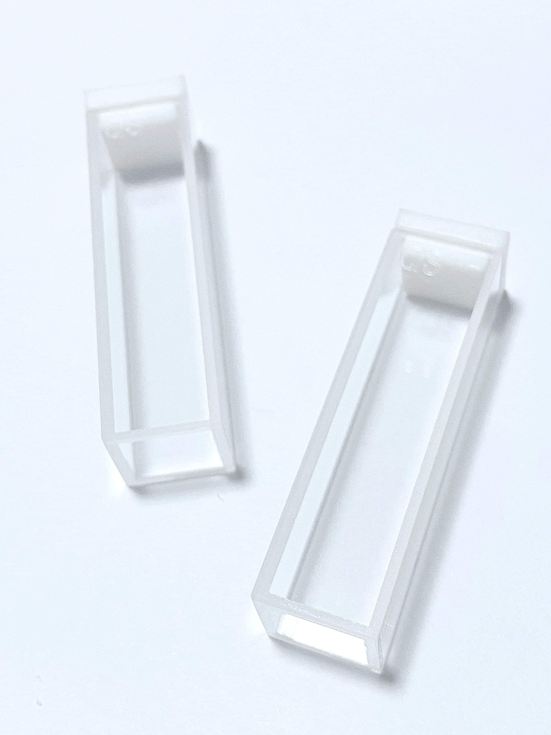 Alpha Nanotech Five-Sided UV Quartz Cuvette (3.5 ml Volume, 10 mm Light Path) (2)