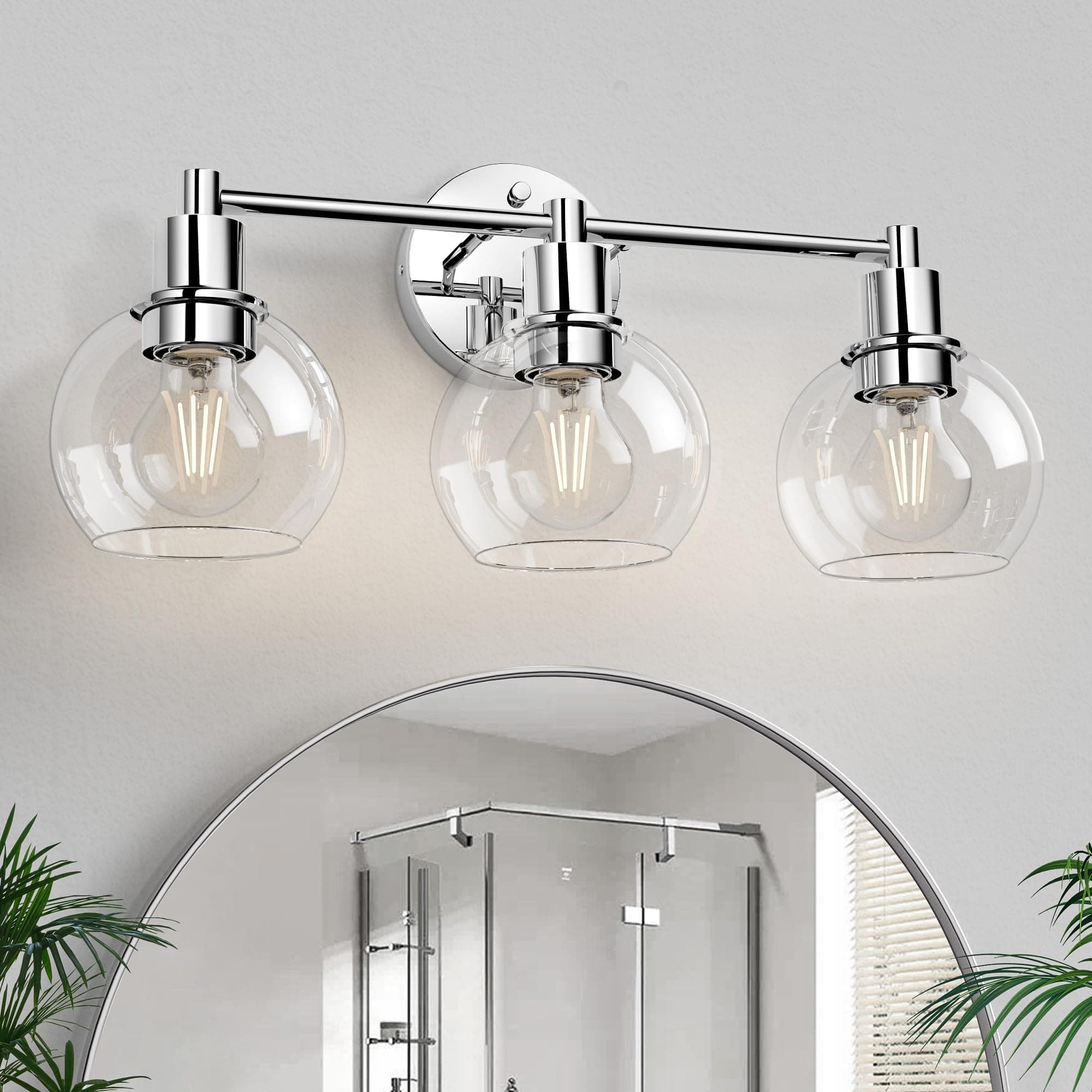 3-light bathroom vanity lights