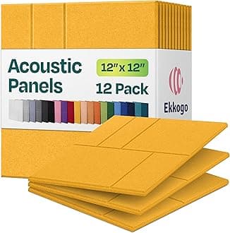 carve 2 Square Poly-fiber Beveled (12 Pack) 30cm Sunset Yellow