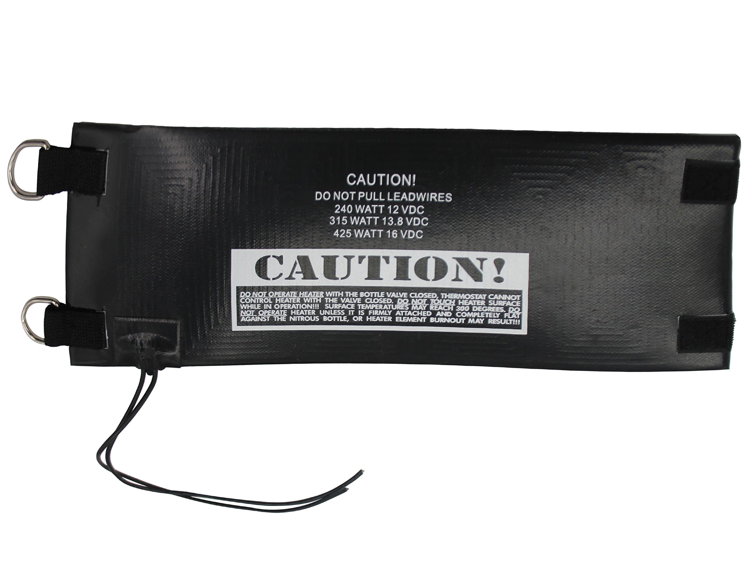 Duty Fully Automatic Nitrous Bottle Heater Flexible Heating Element Fits 10LB,15LB,20LB (12volt)