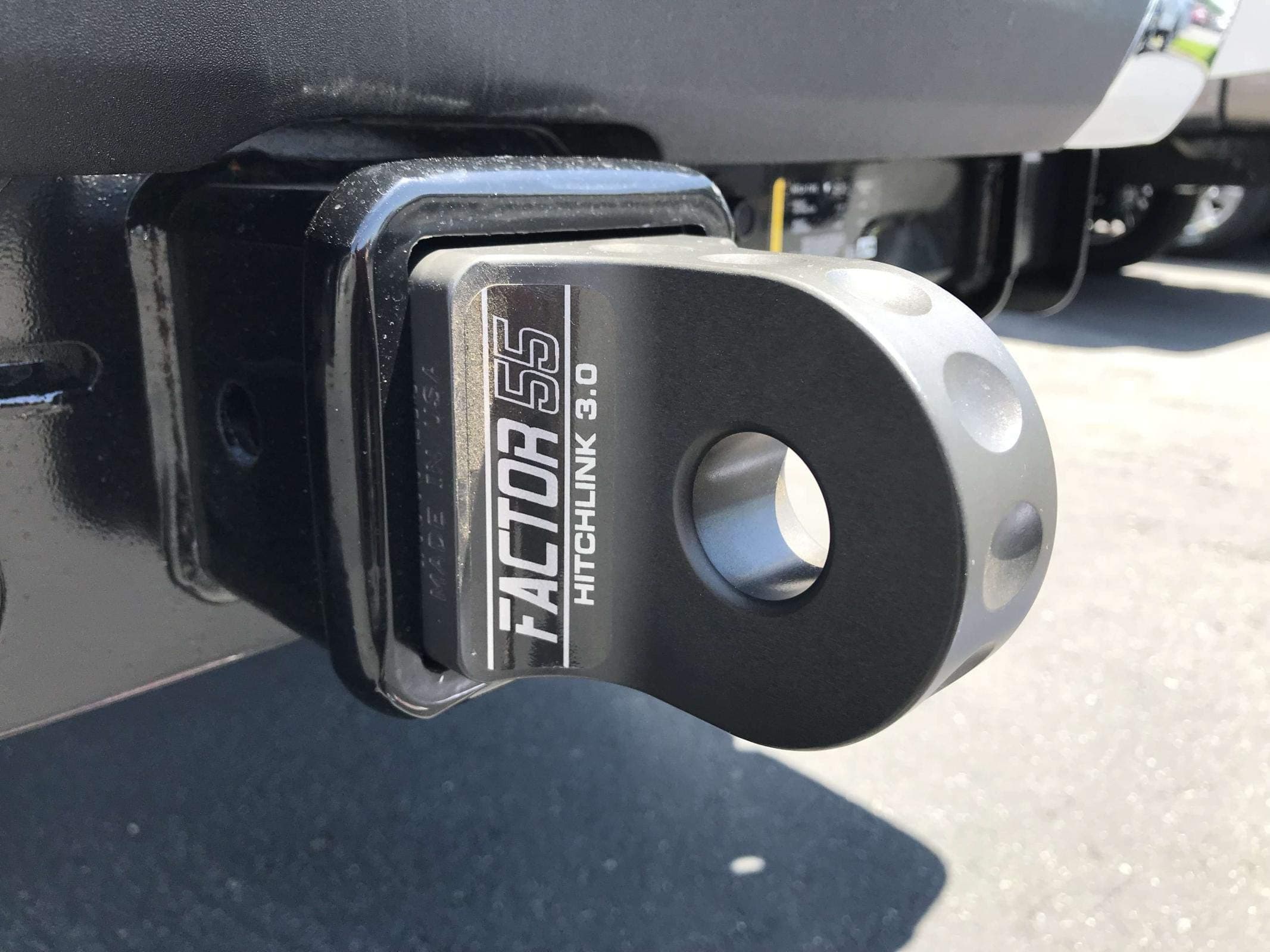 Factor 55FlatLink Loaded Shackle Mount (16.000 Lbs) - Gray