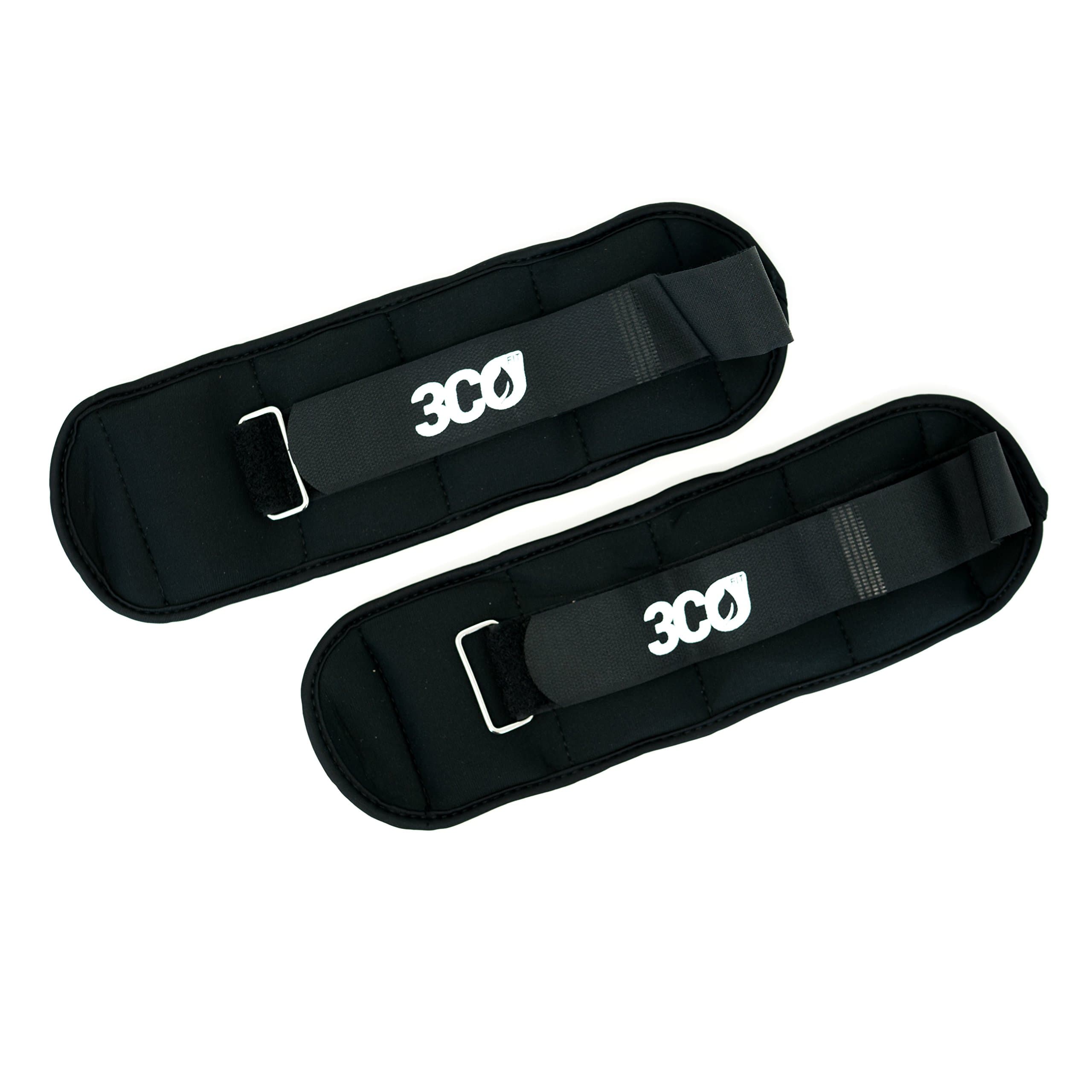 Ankle Strap Wrist Band Support – Weight (1 Pair) (2 x 1 lbs per set) Durable Weights Fully Adjustable Soft Padding Weight Strap for Fitness, Arm Exercise Resistance, Training, Gym, Gymnastic, Aerobics