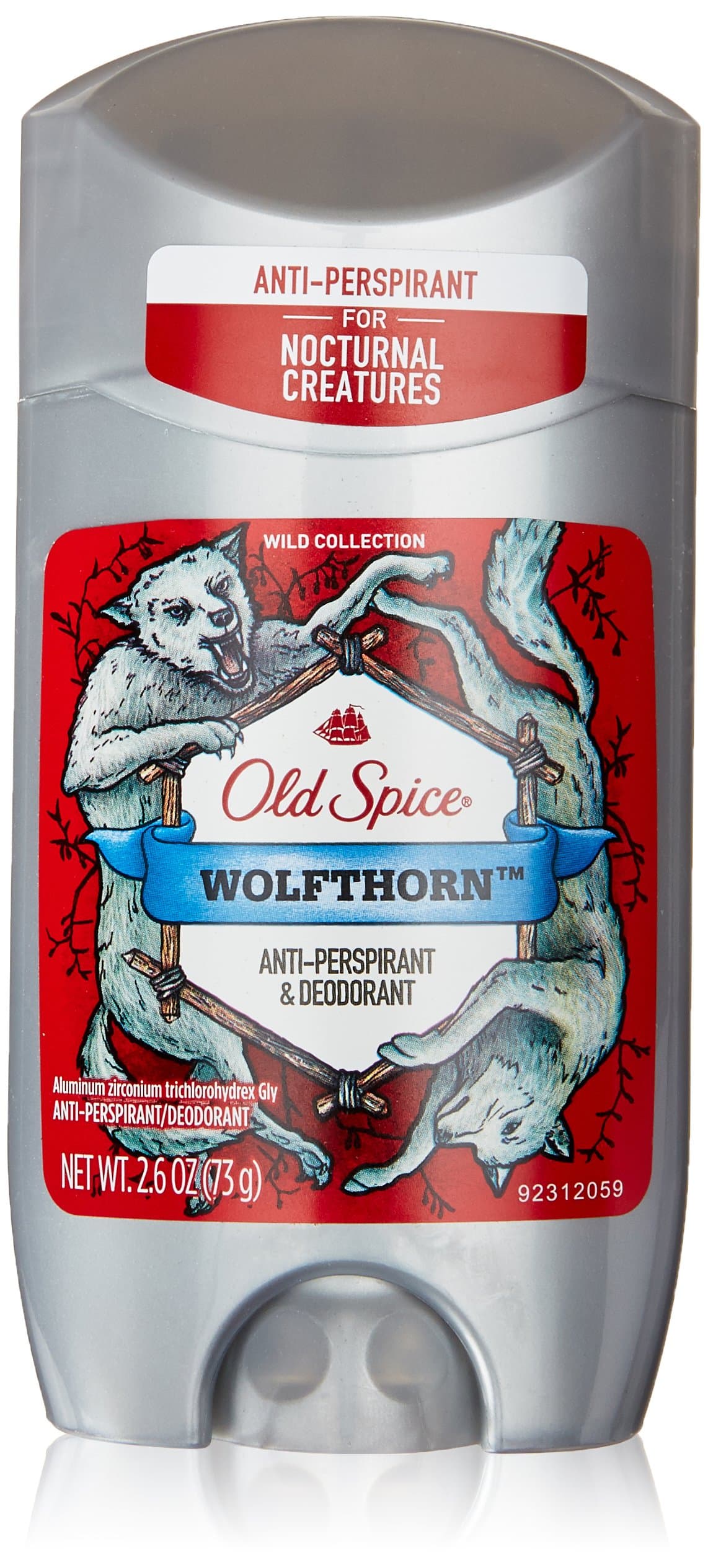 Anti-Perspirant 2.6 Ounce Wolfthorn Solid (76ml) (6 Pack)