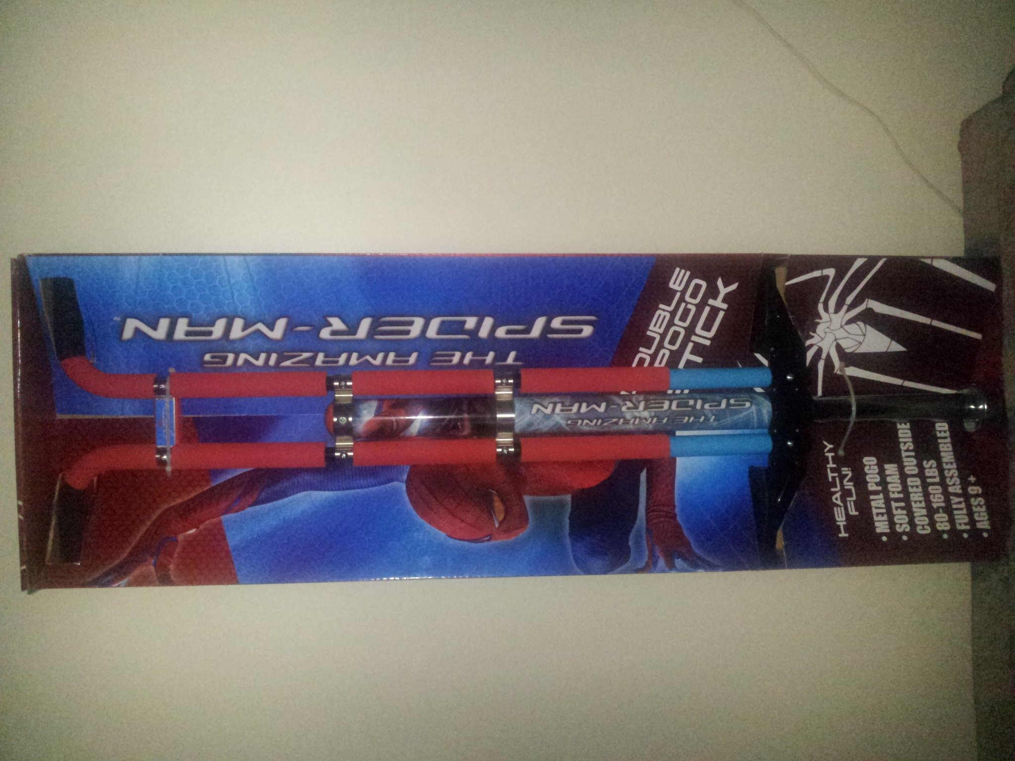 The Amazing Spiderman Double Pogo Stick