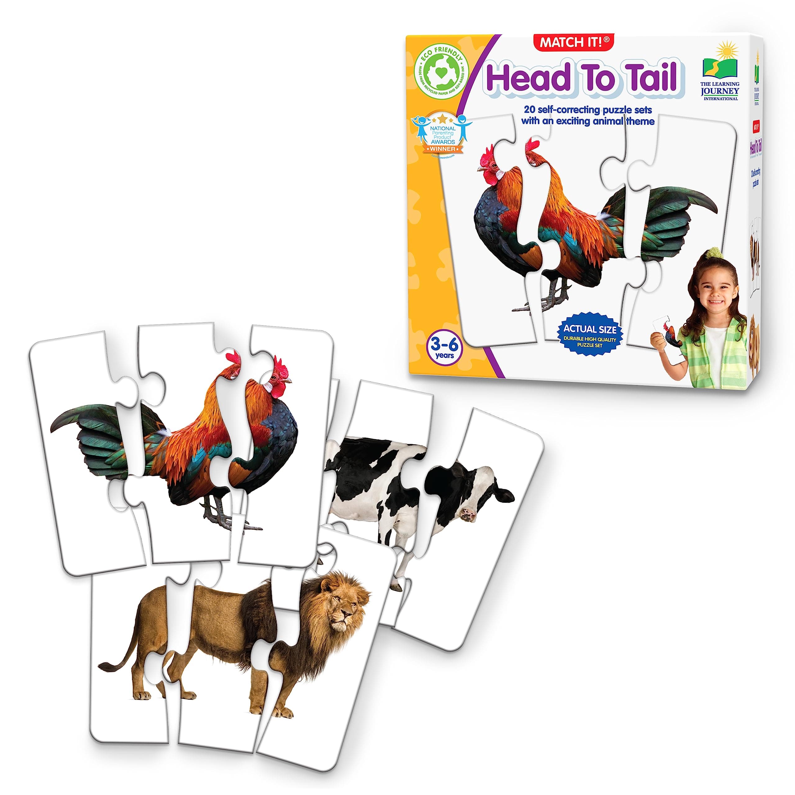 The Learning Journey - Match It Head To Tail - Kids