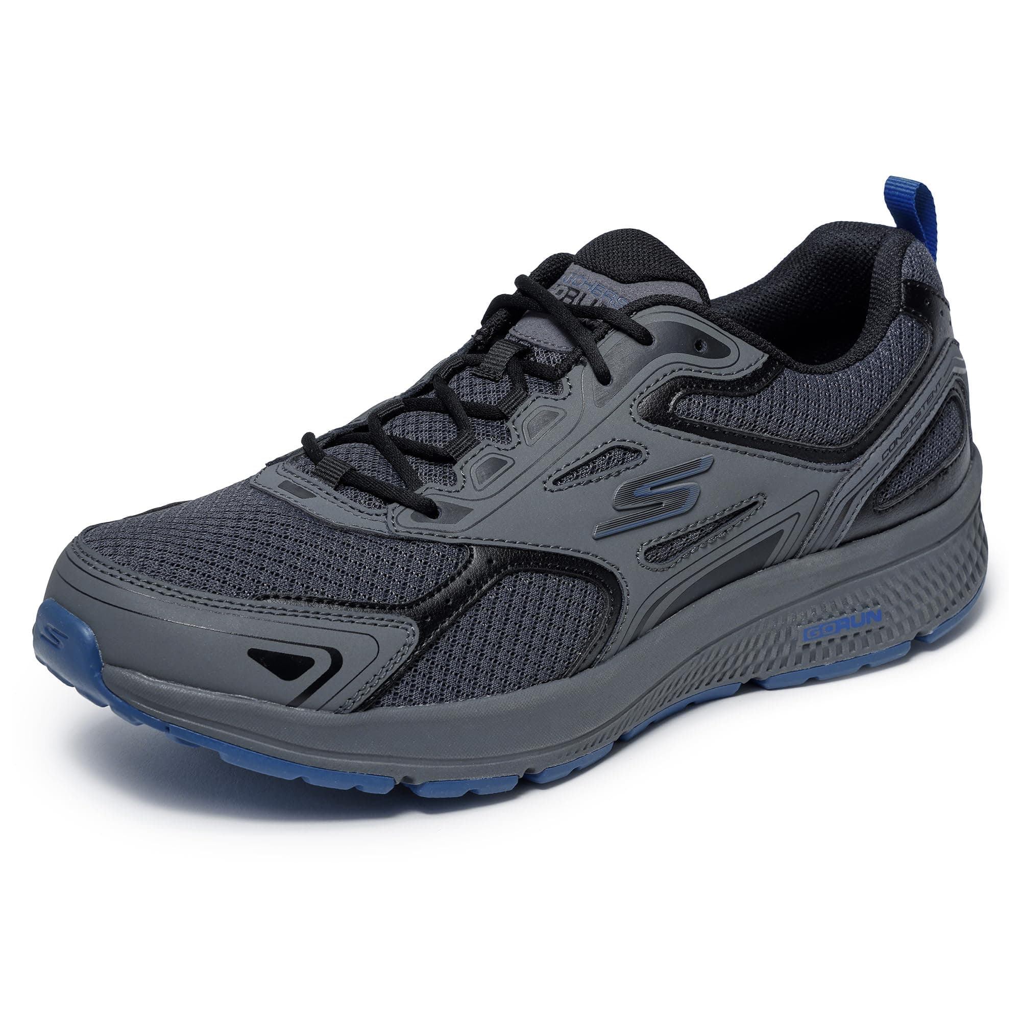Men's Go Run Consistent - Athletic Workout Running Walking Shoe Sneaker with Air Cooled Foam