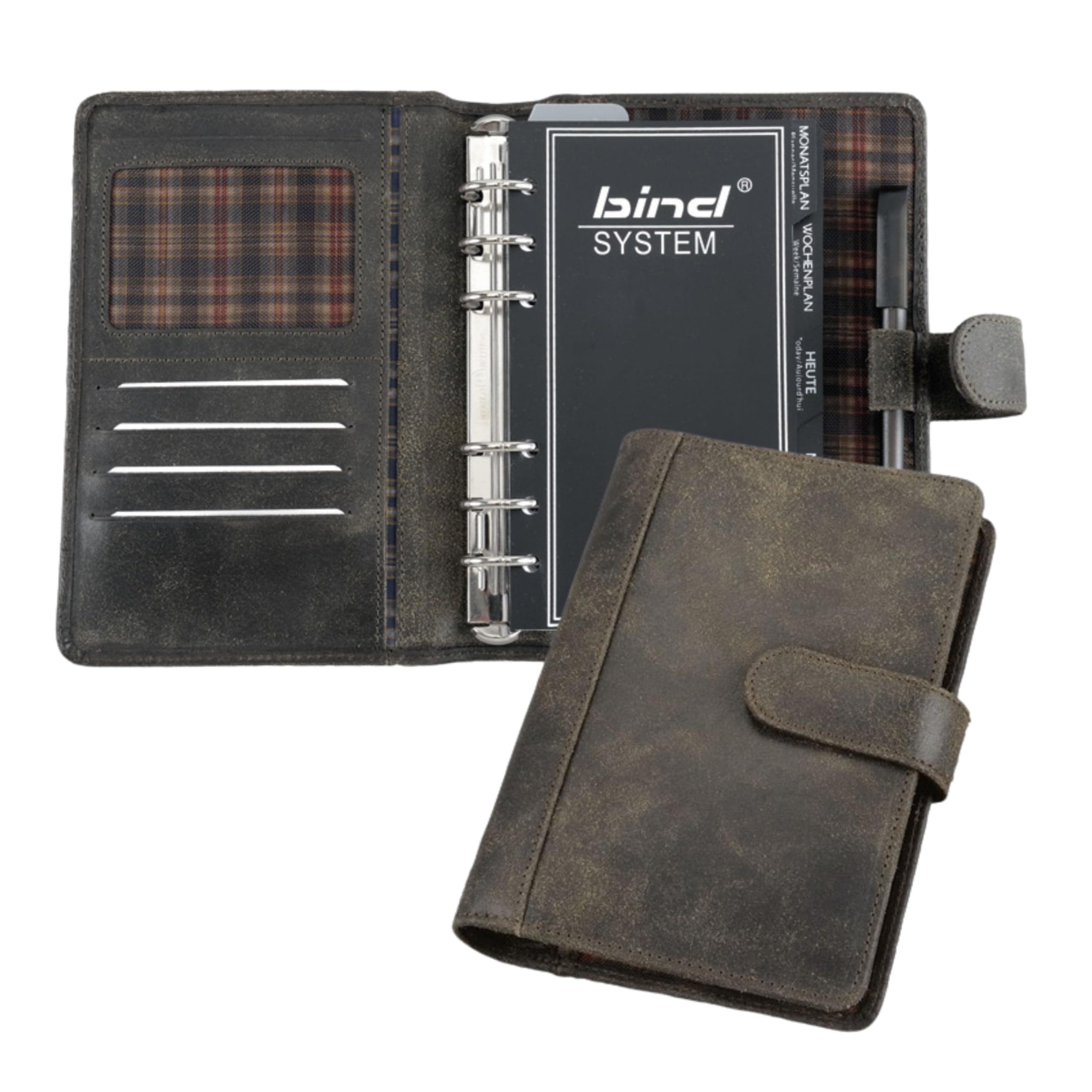 Bind System Planner 10101 - Systems Planner A6 brown, 2017/2018