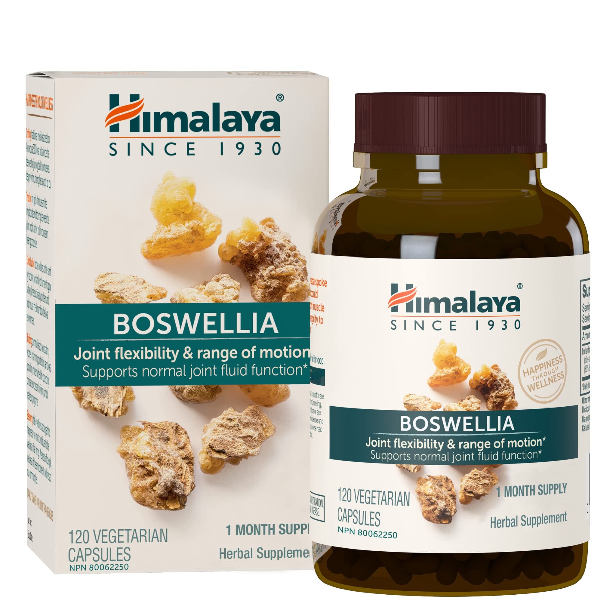 Himalaya Boswellia, Joint Support for Mobility and Flexibility, Promotes Tissue Preservation, 250 mg, 120 Capsules