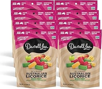 Darrell Lea Mixed Liquorice 8 x 200g