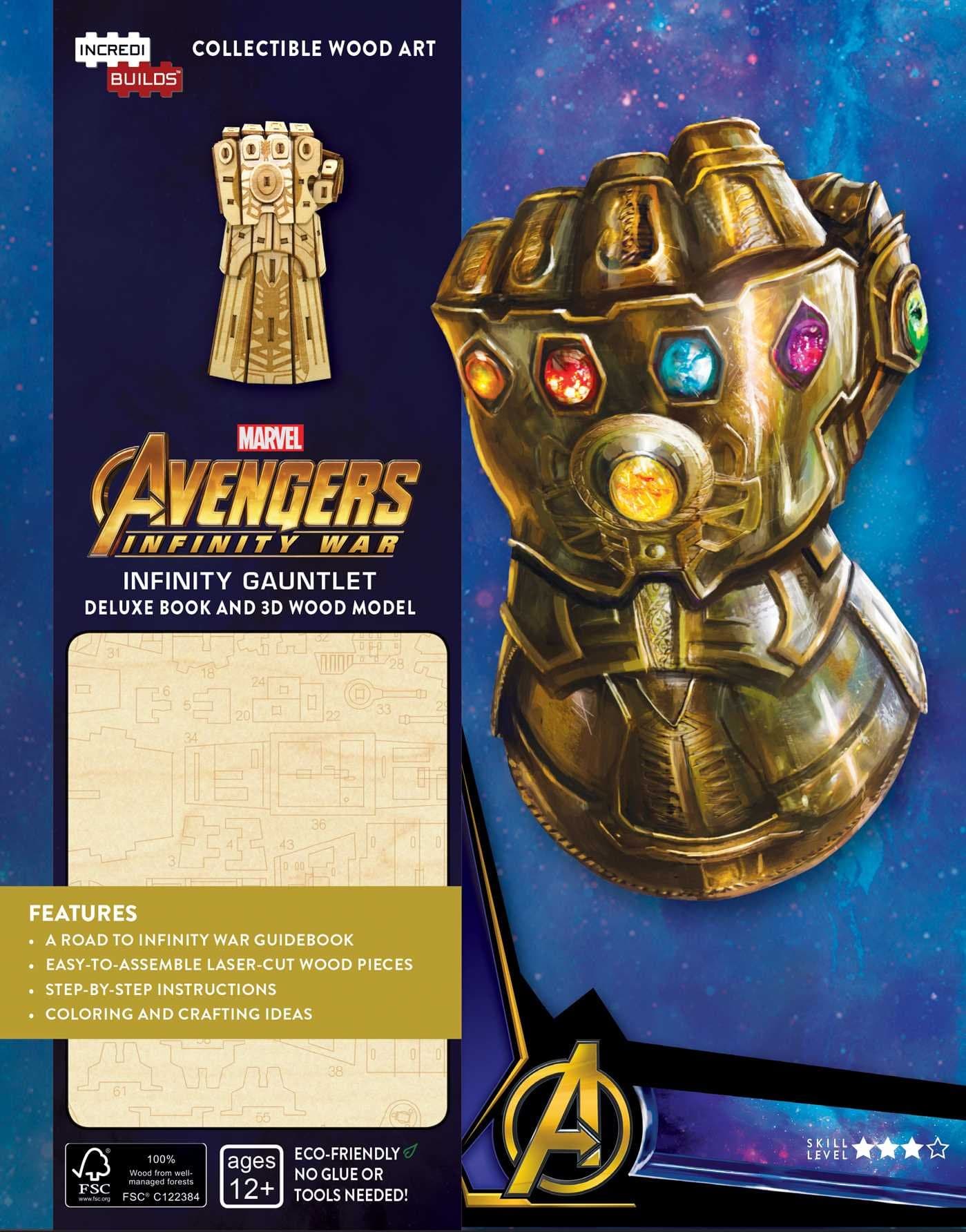 IncrediBuilds: Marvel: Infinity Gauntlet Deluxe Book and Model Set Hardcover – April 17, 2018