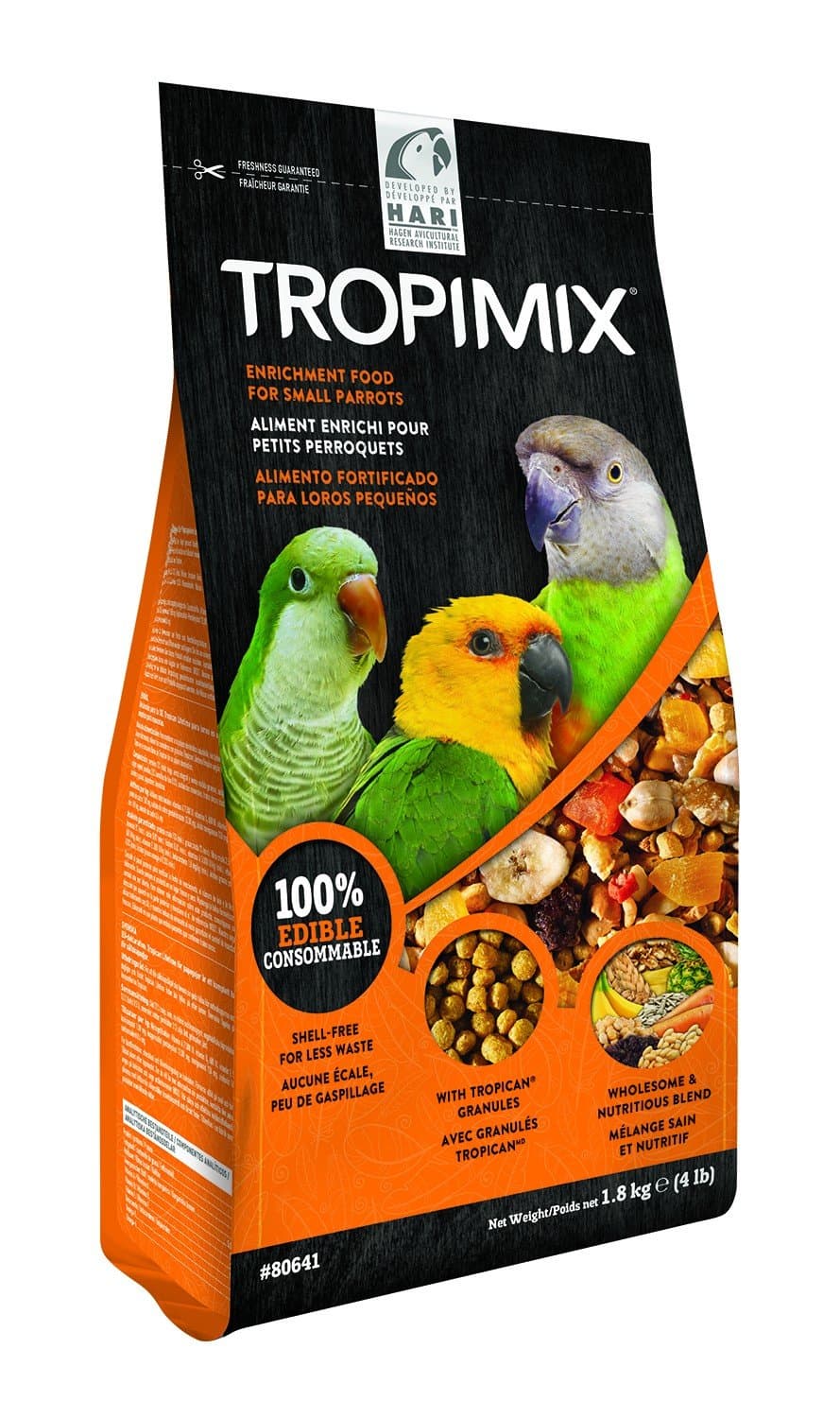 Tropimix Parrot Mix, Small, 1.8 kg