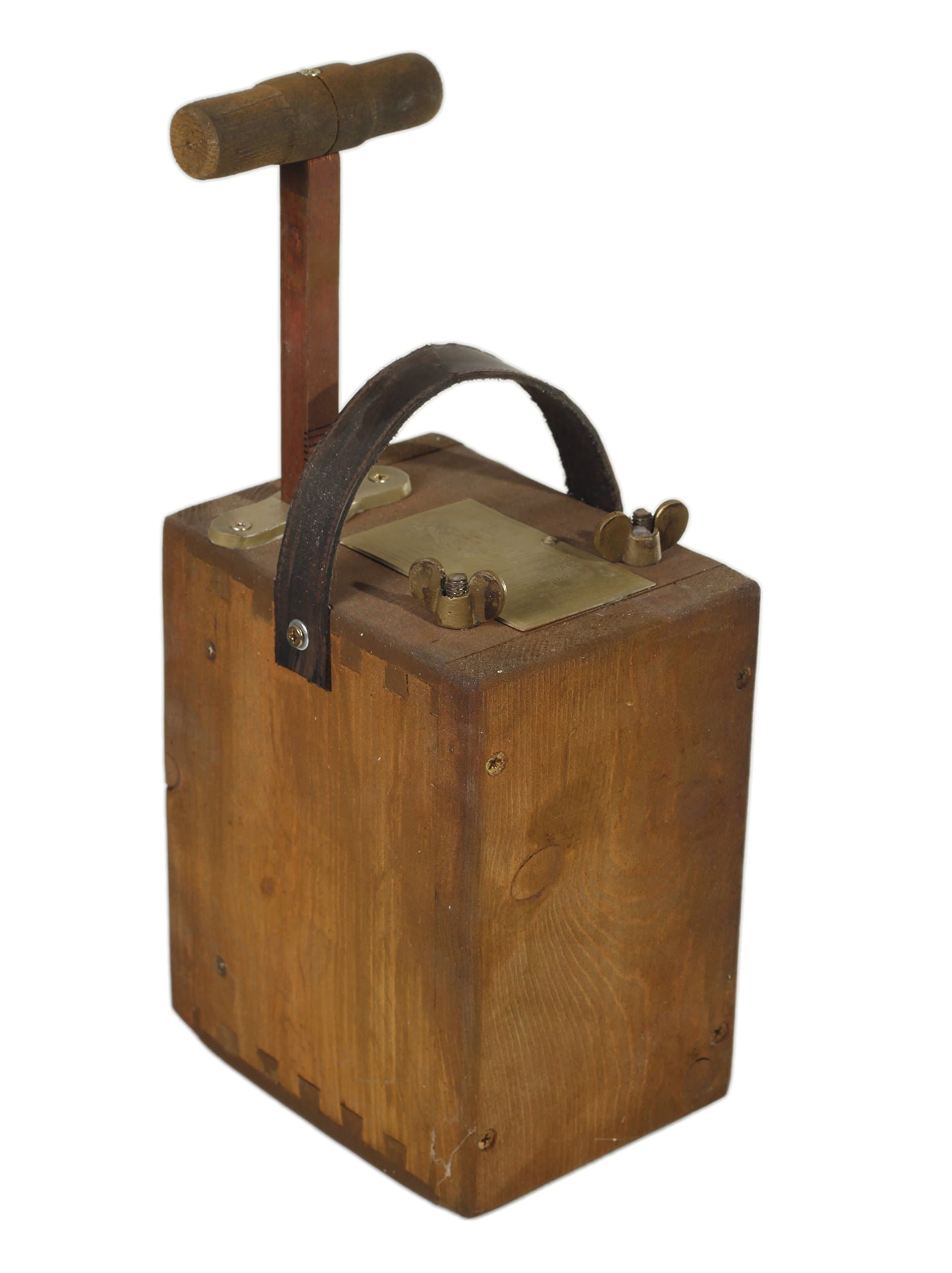 NewRuleFX TNT Dynamite Blasting Machine Plunger Box - Museum Quality Replica Prop