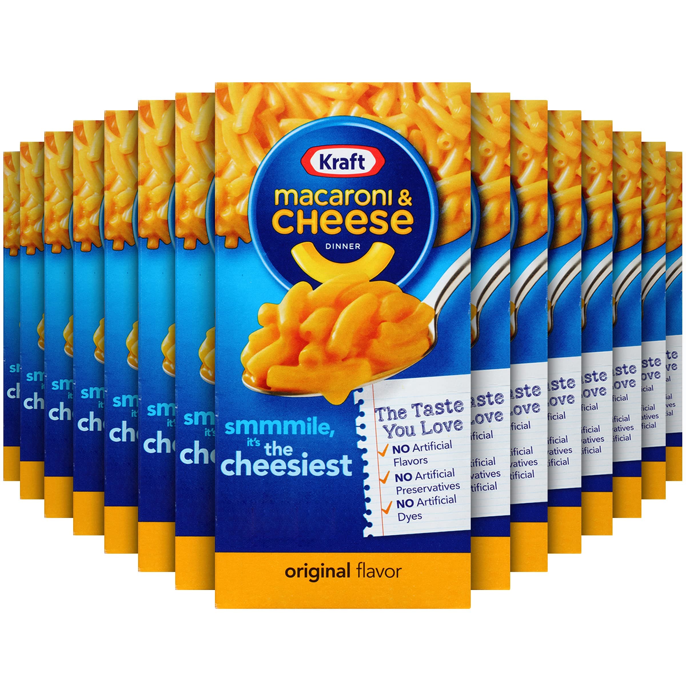 Original Macaroni & Cheese Dinner, 7.25 Oz, (Pack of 15)