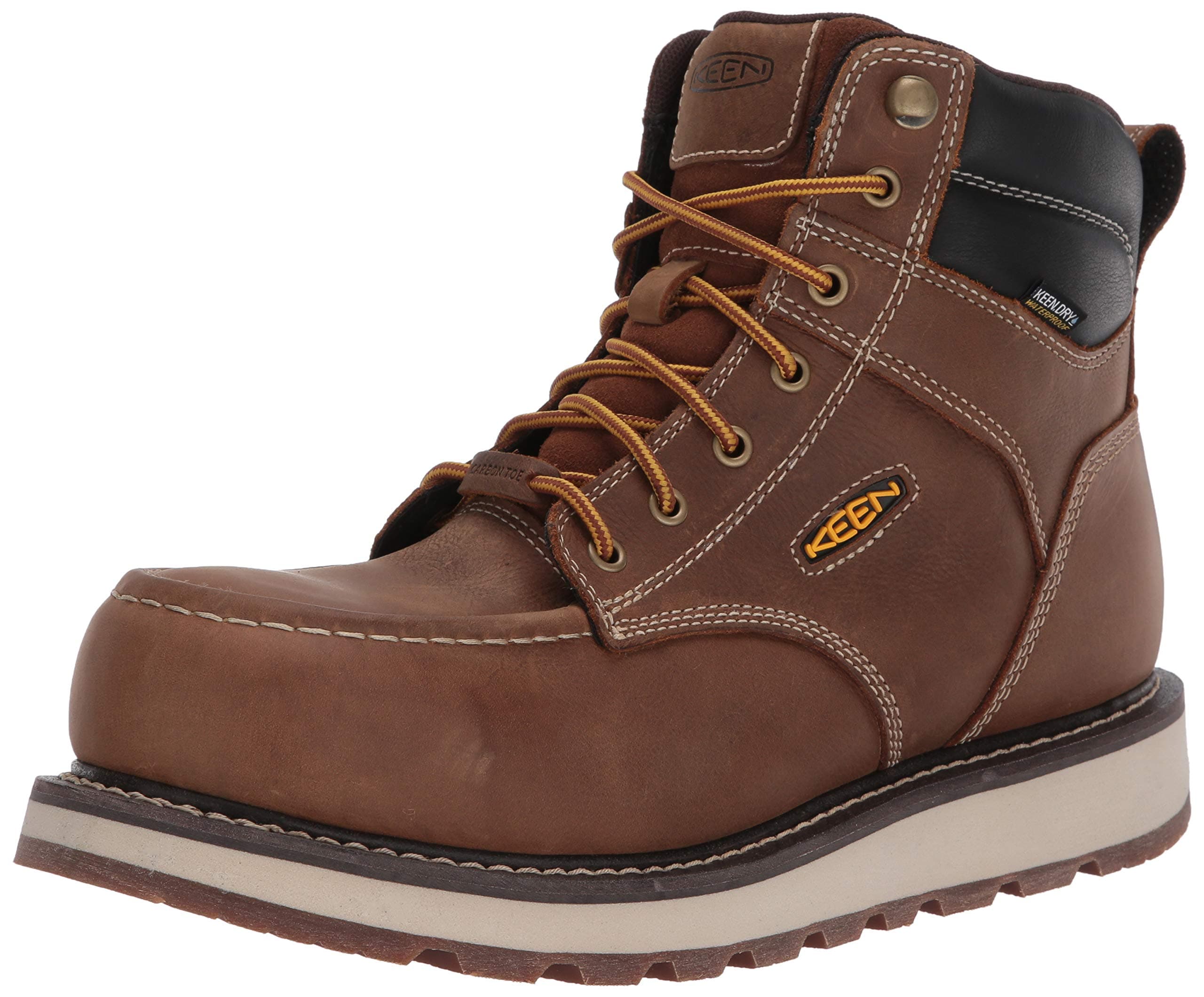 KEEN Utility Men's Cincinnati 6" Composite Toe Waterproof Wedge Work Boots