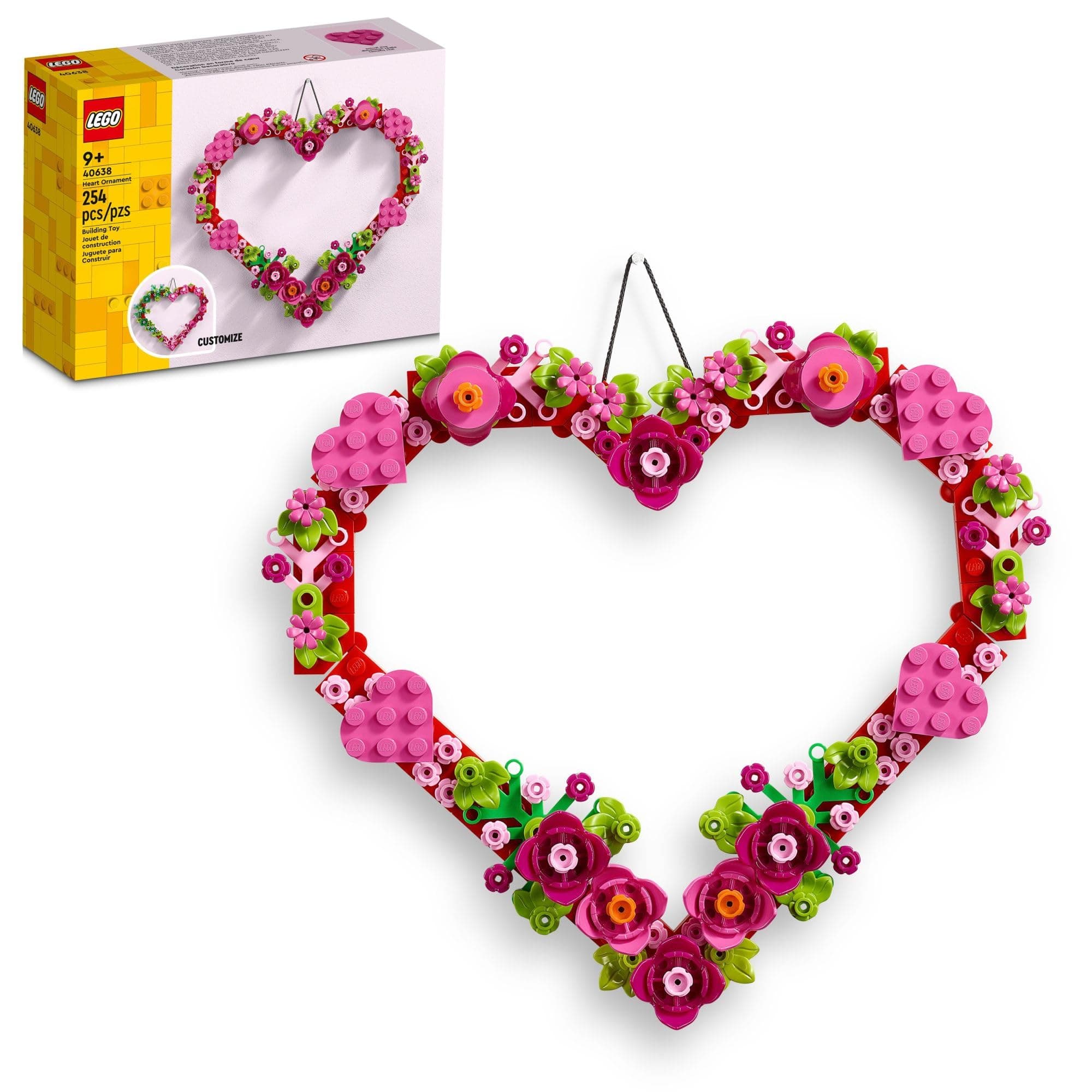 LEGO, Decorative Heart, 40638