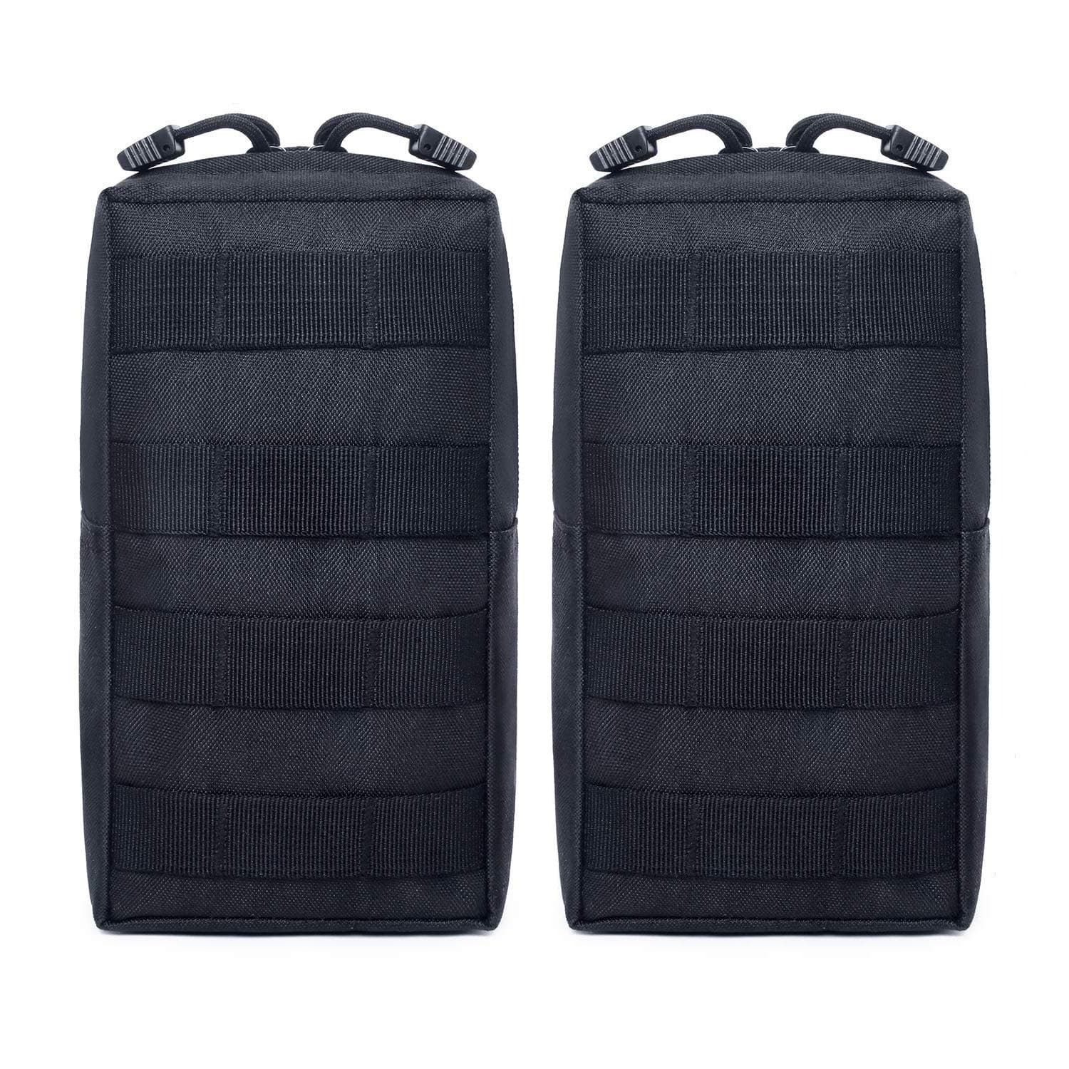 2 Pack Molle Pouches - Tactical Compact Water-Resistant EDC Pouch