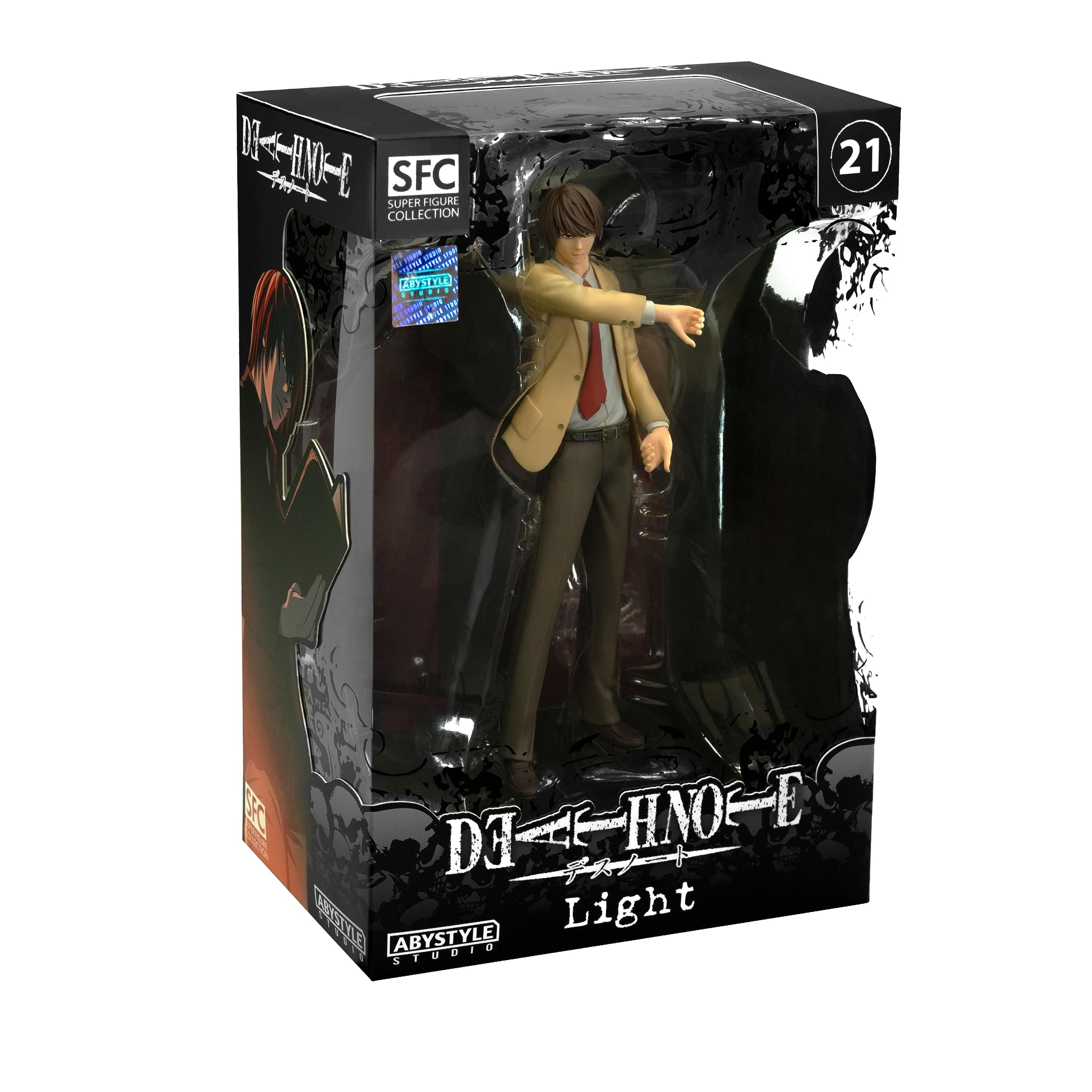 ABYstyle Studio Death Note Light SFC Collectible PVC Figure Statue Anime Manga Figurine Home Room Office Décor Gift