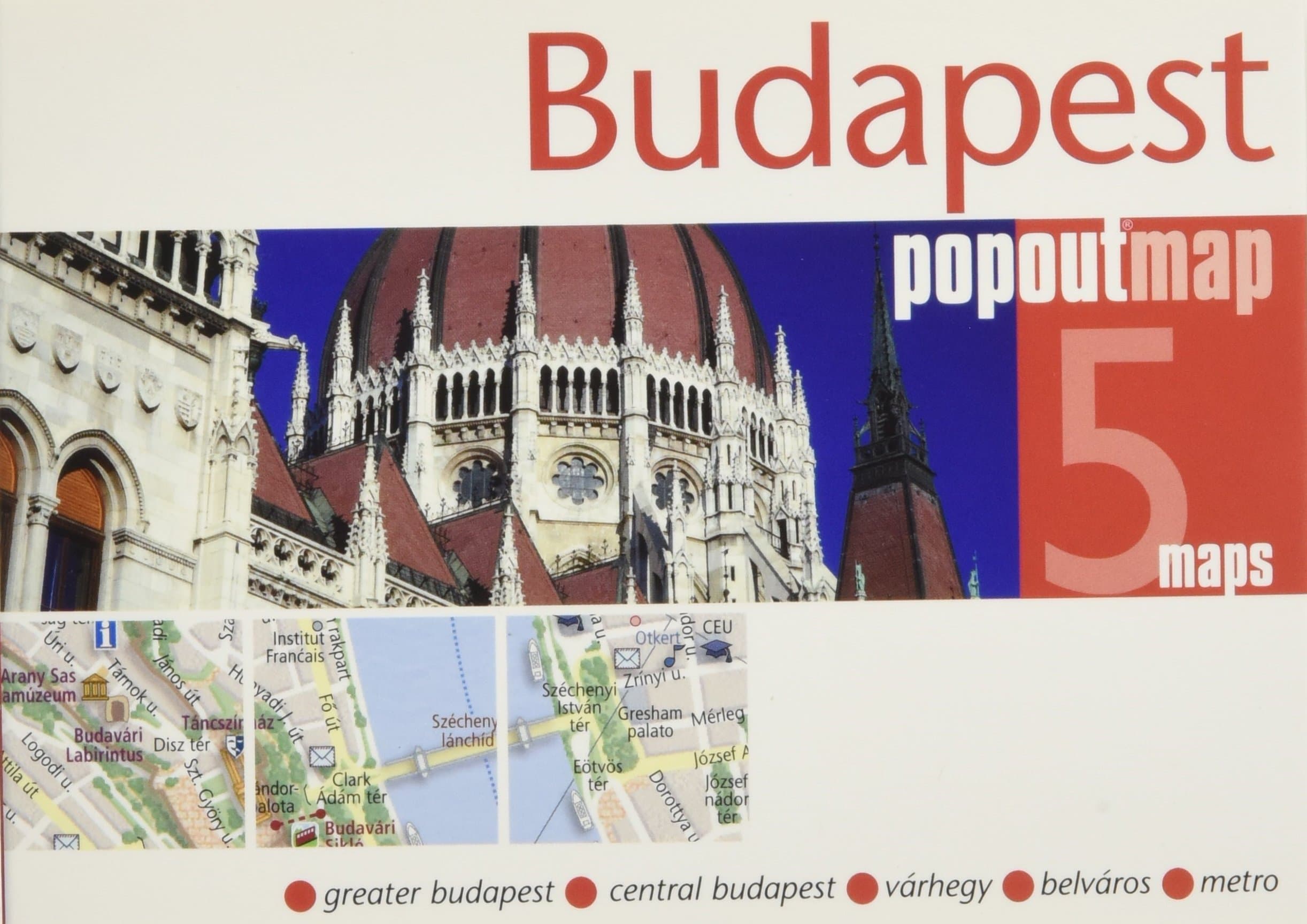 Budapest PopOut Map (PopOut Maps) Map – Folded Map, March 7, 2015