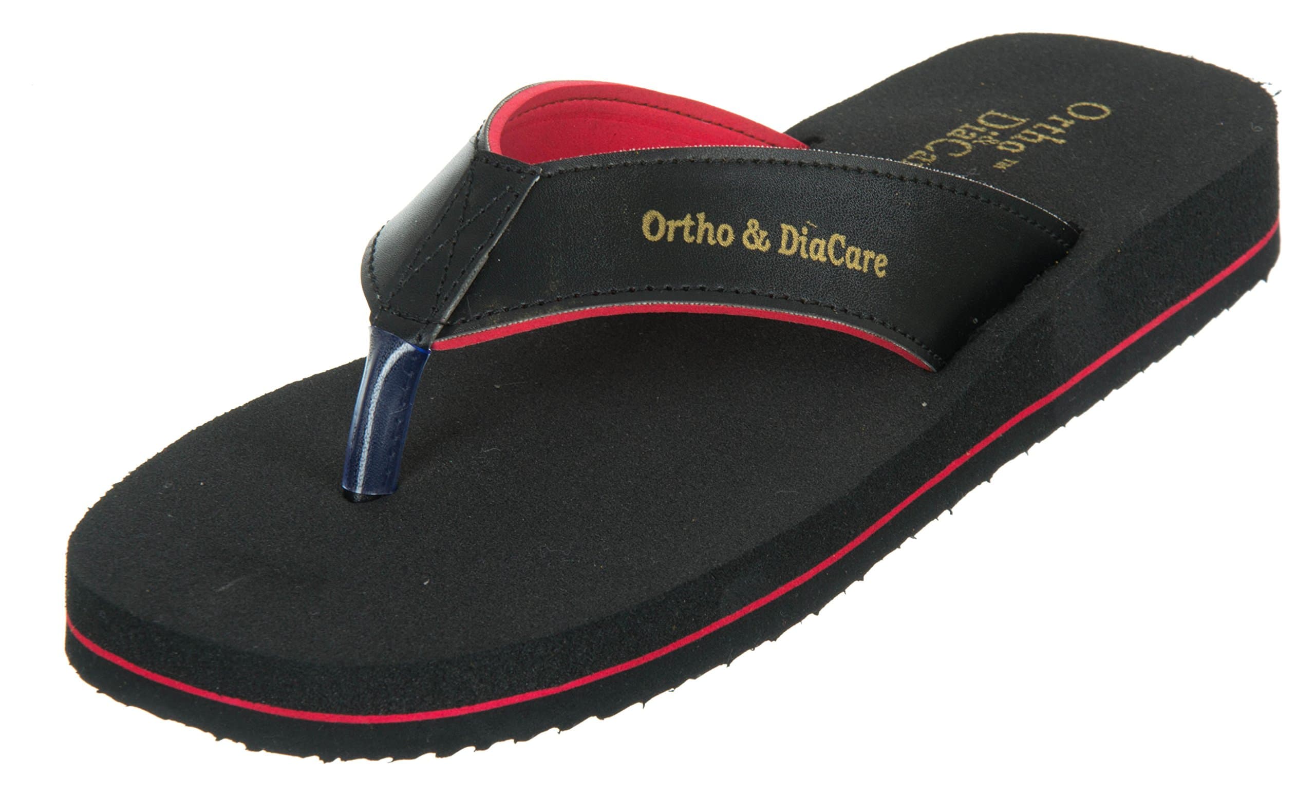 Medifoot Men's Black Slipper - 12