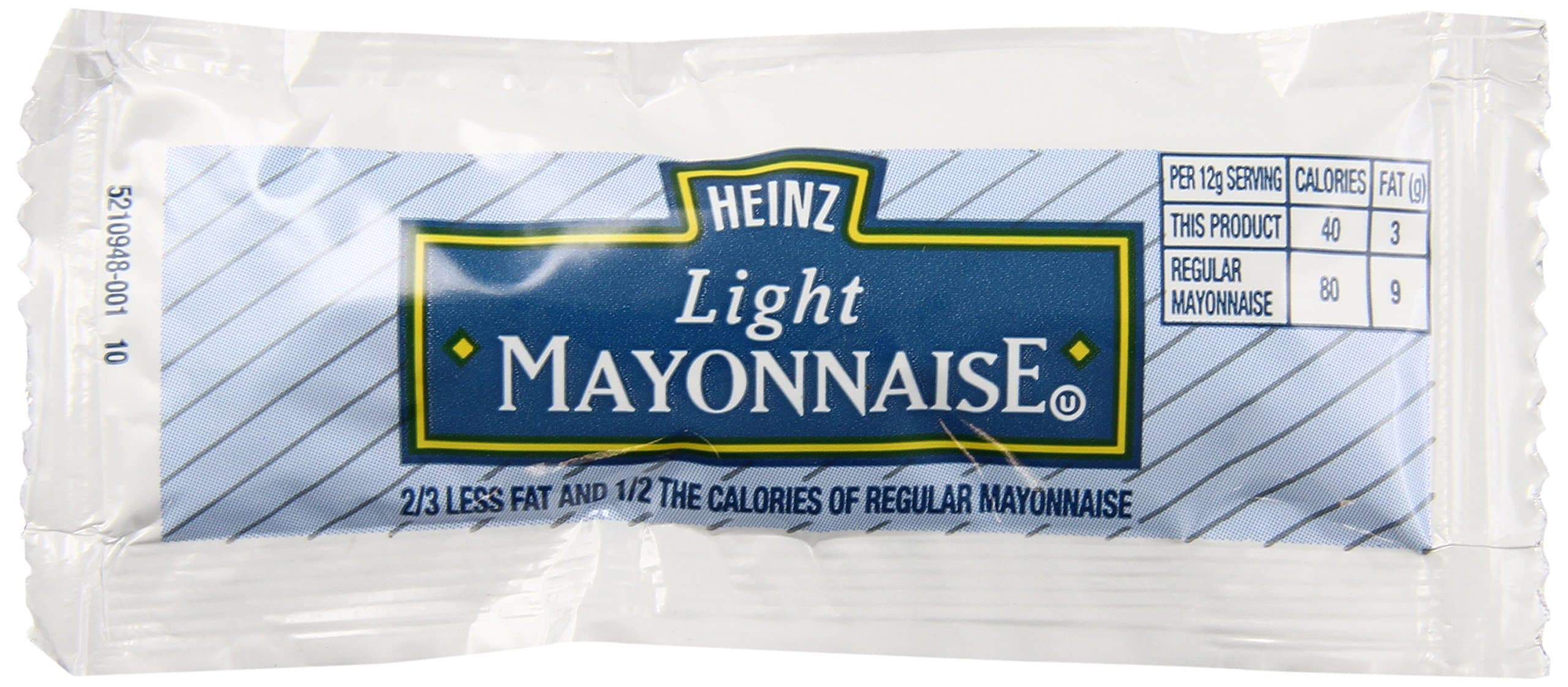Heinz Light Mayonnaise, 500 Count
