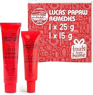 Lucas Pawpaw Lip Ointment, Lucas Pawpaw Cream, Lucas Pawpaw Ointment for Lips & Dry Skin (15 Gram & 25 Gram)