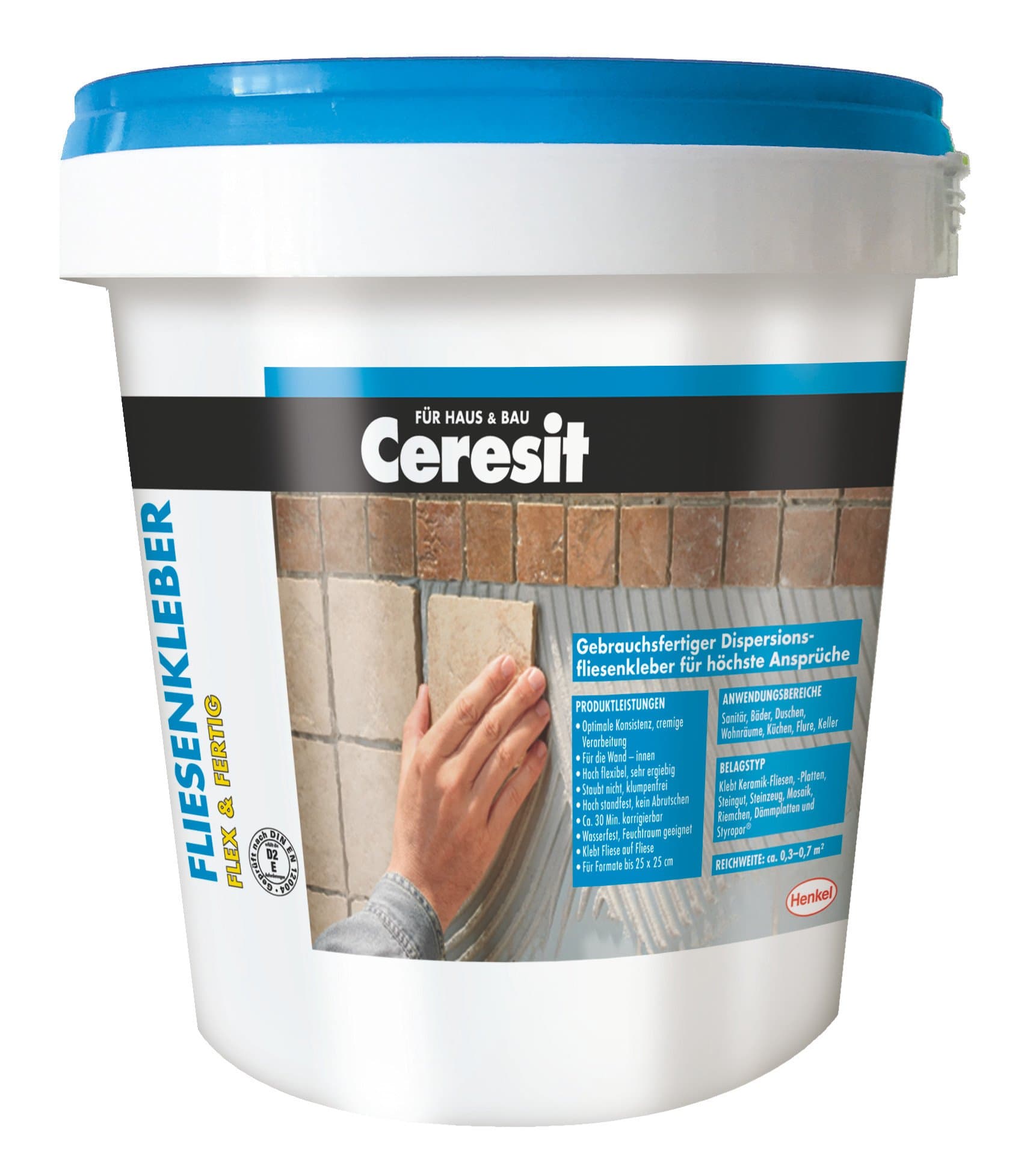 83005" Flex and Done Tile Adhesives, Grey, 1 kg