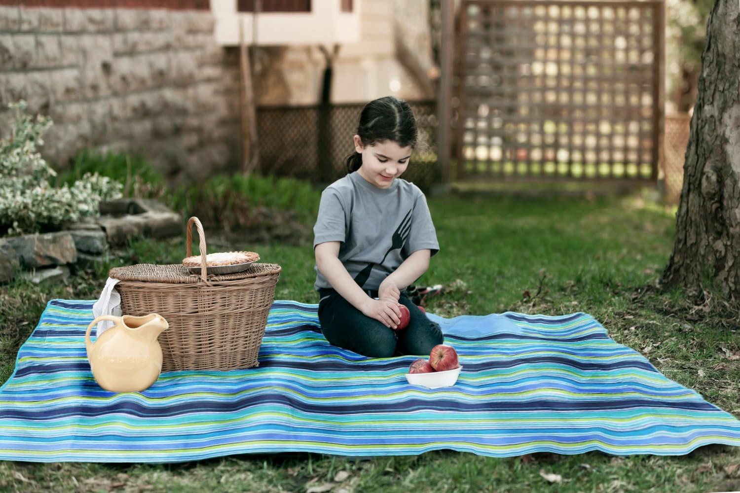 Beach Mat, Picnic Mat, Camping Mat, All Purpose Mat - Use the Waterproof Mat, Large Mat is 57"x80".