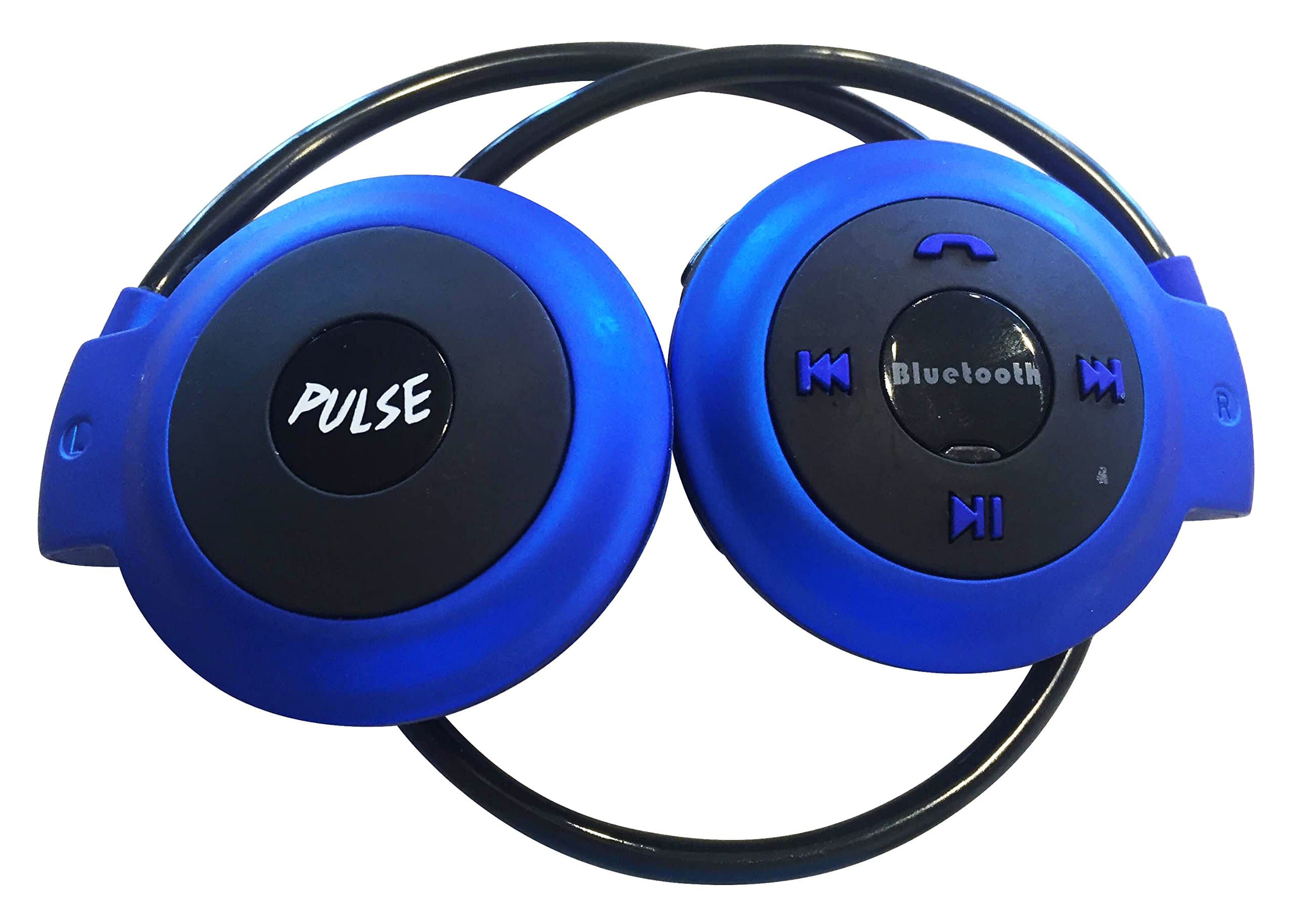 Pulse Best Over Ear Sports Bluetooth Wireless Mini Rechargeable Headset For Workout and Running. Great with Iphone 6 and Ipod.