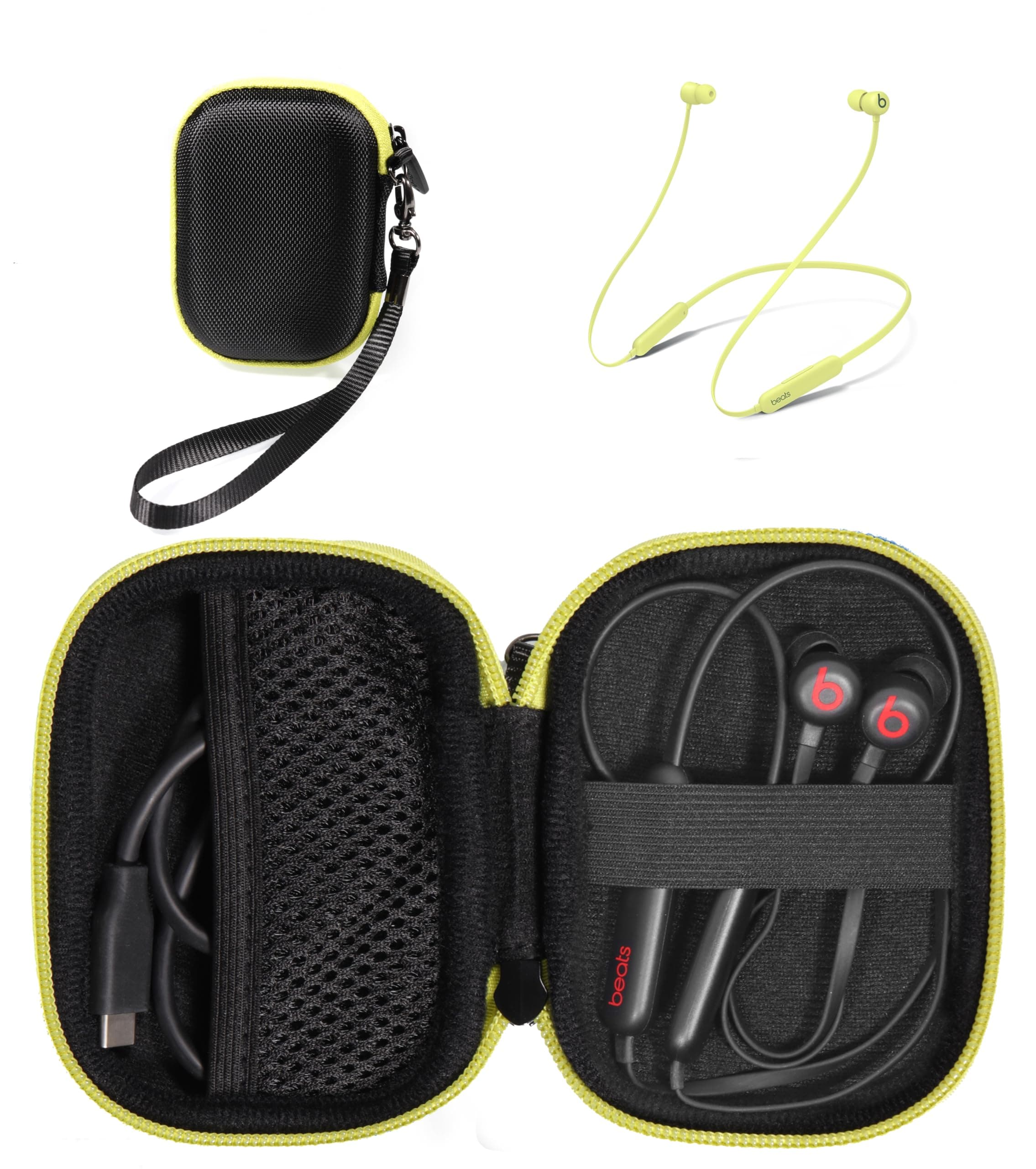 CaseSack case for Beats Flex Wireless Earbuds. Also for Powerbeats High-Performance Earbuds.