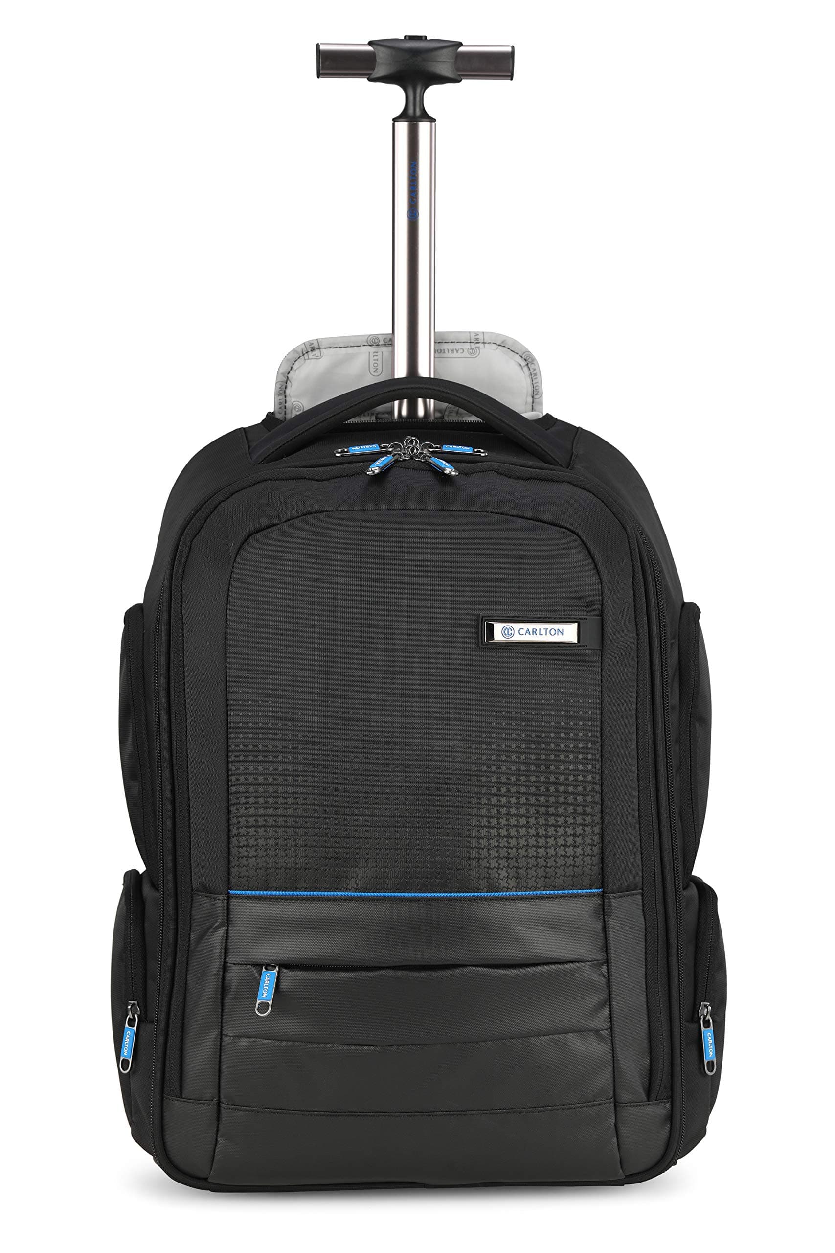West End Black Laptop Backpack Trolley