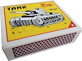 Tenk Wood Safety Match Sticks Box, 550 Sticks- Pack of 10
