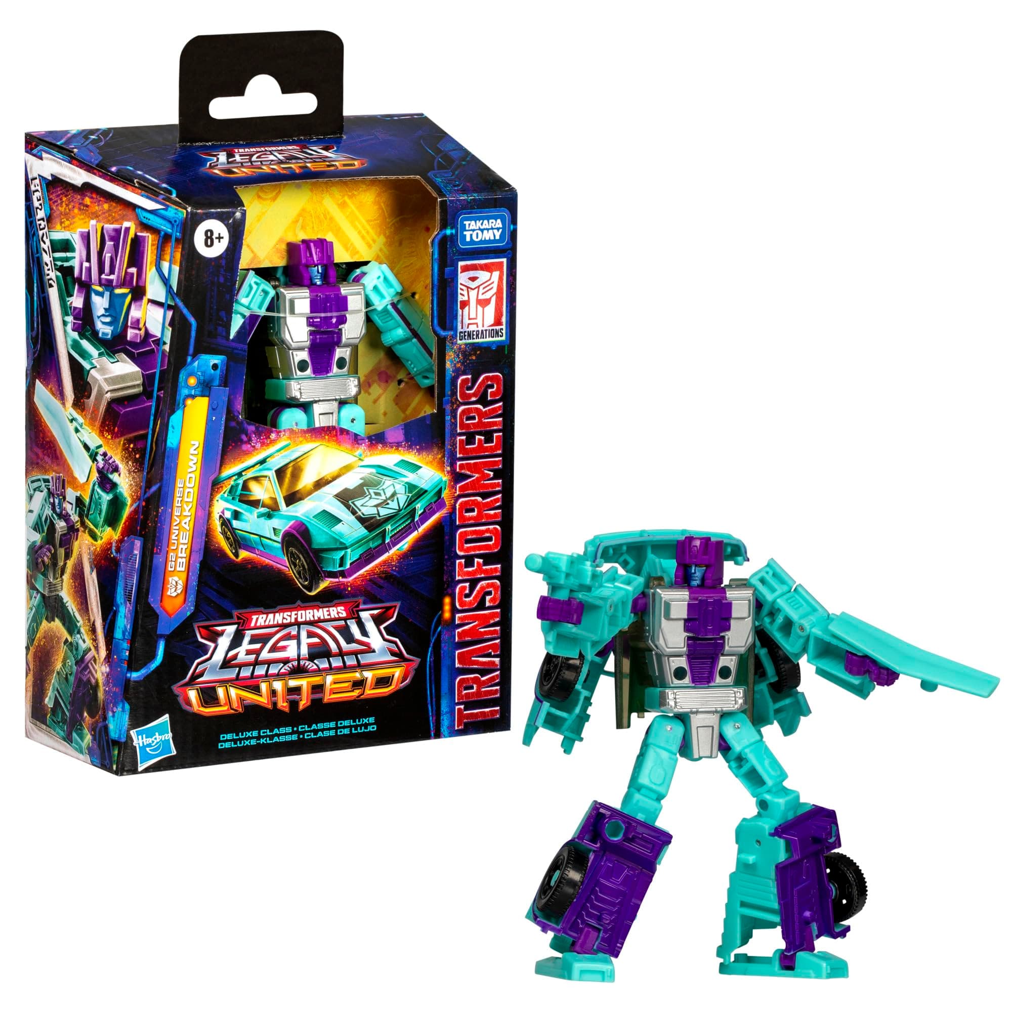 Transformers Legacy Deluxe Class G2 Universe Breakdown Action Figure