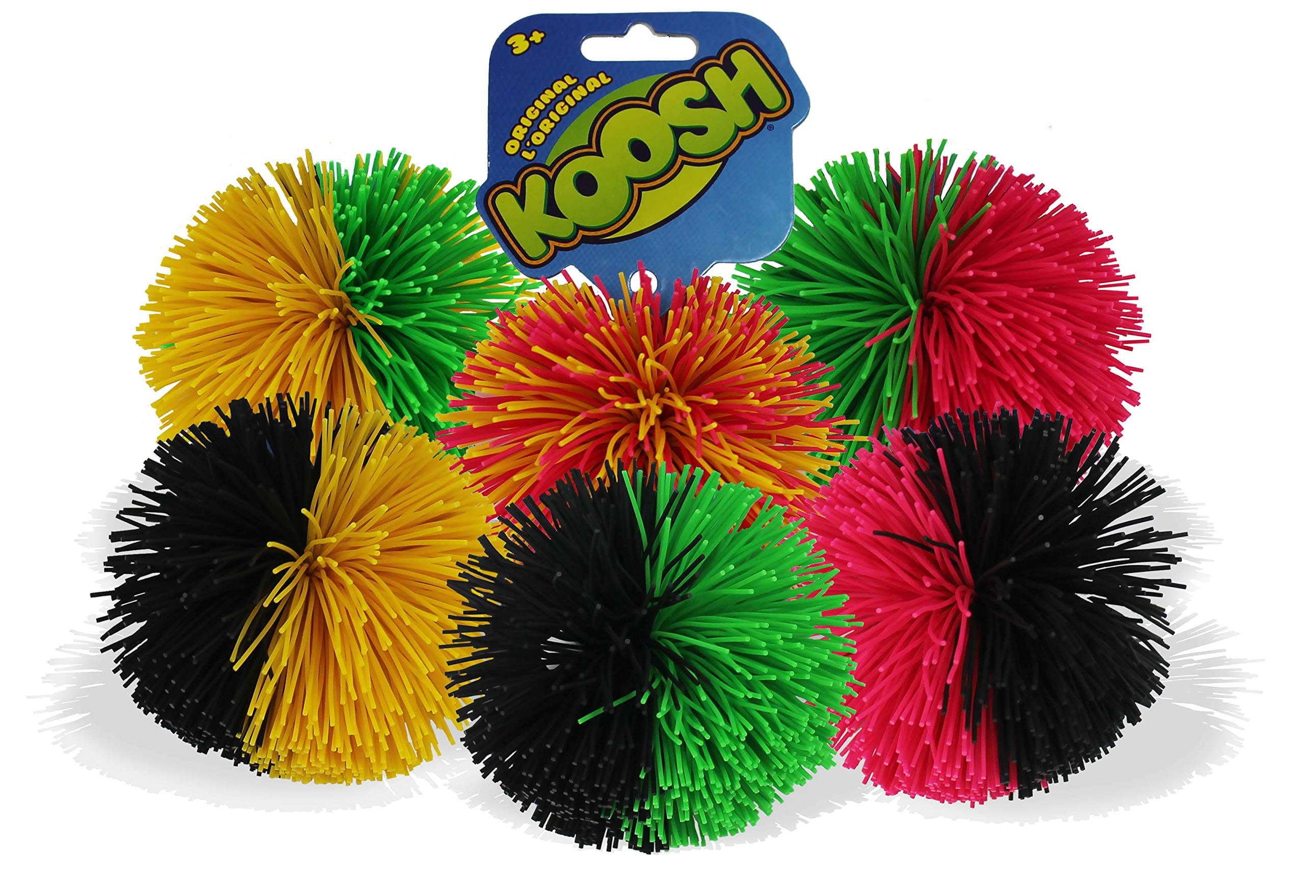 Koosh Ball Sensory Fidget Special Needs Kids Activity Educational Soft Active Fun Toy - 1x Random Colored Koosh Ball