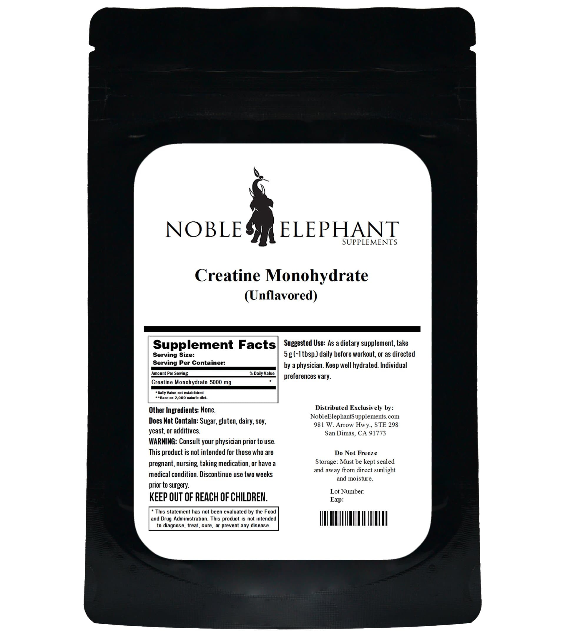 Creatine Monohydrate Micronized Unflavored Powder (1 Kilogram (2.2 Lbs))