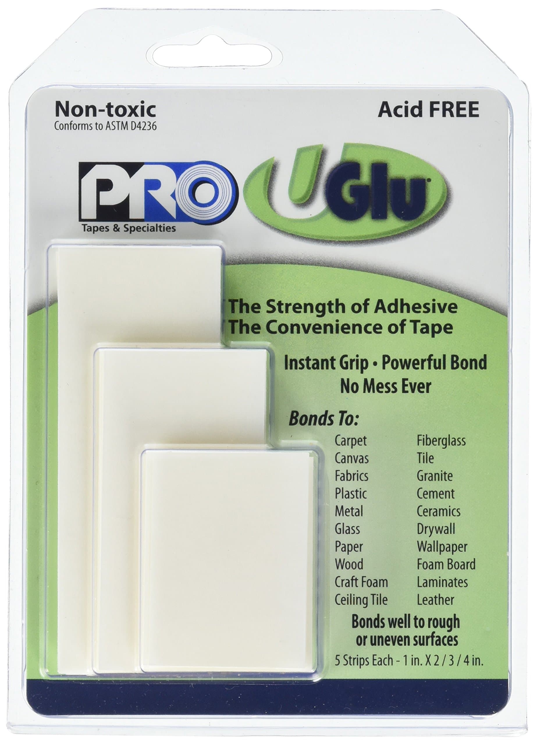 UGlu MTR200 Adhesive Family Pack, Assorted Sizes